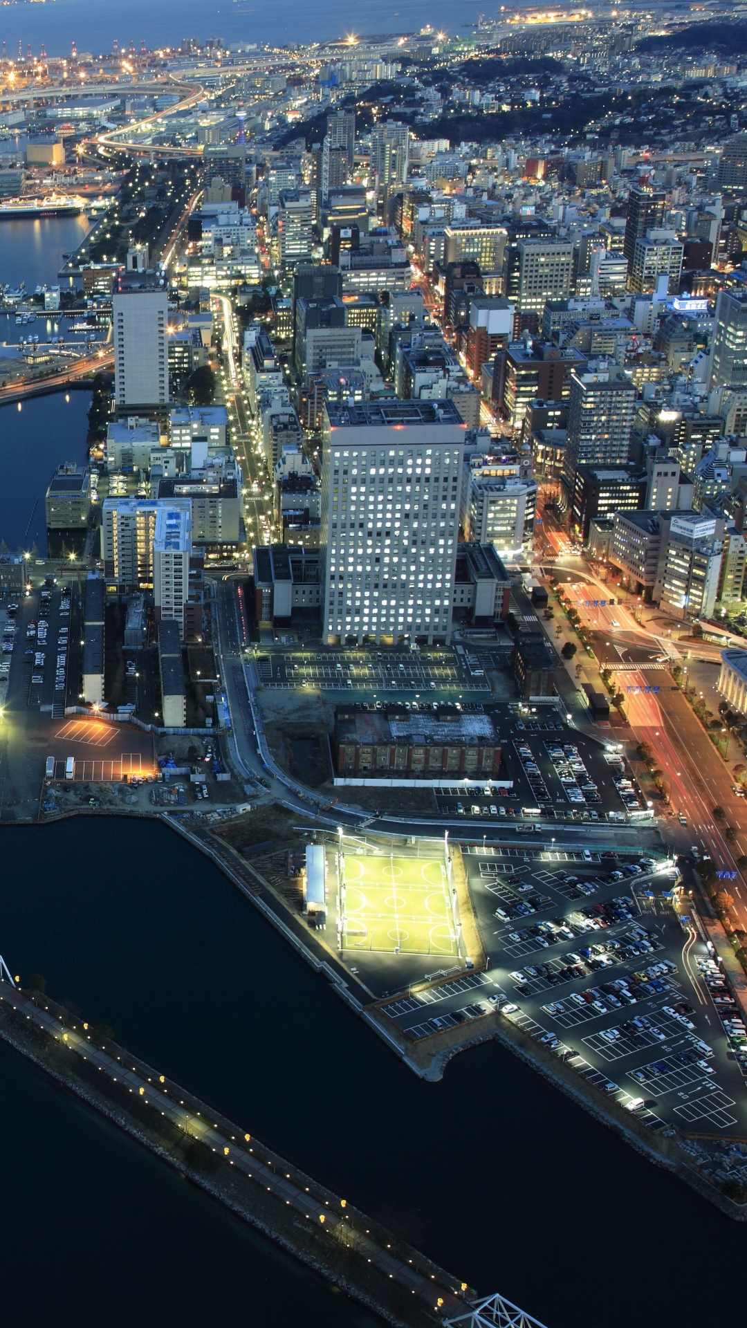 Download mobile wallpaper Cities, Yokohama, Man Made for free.