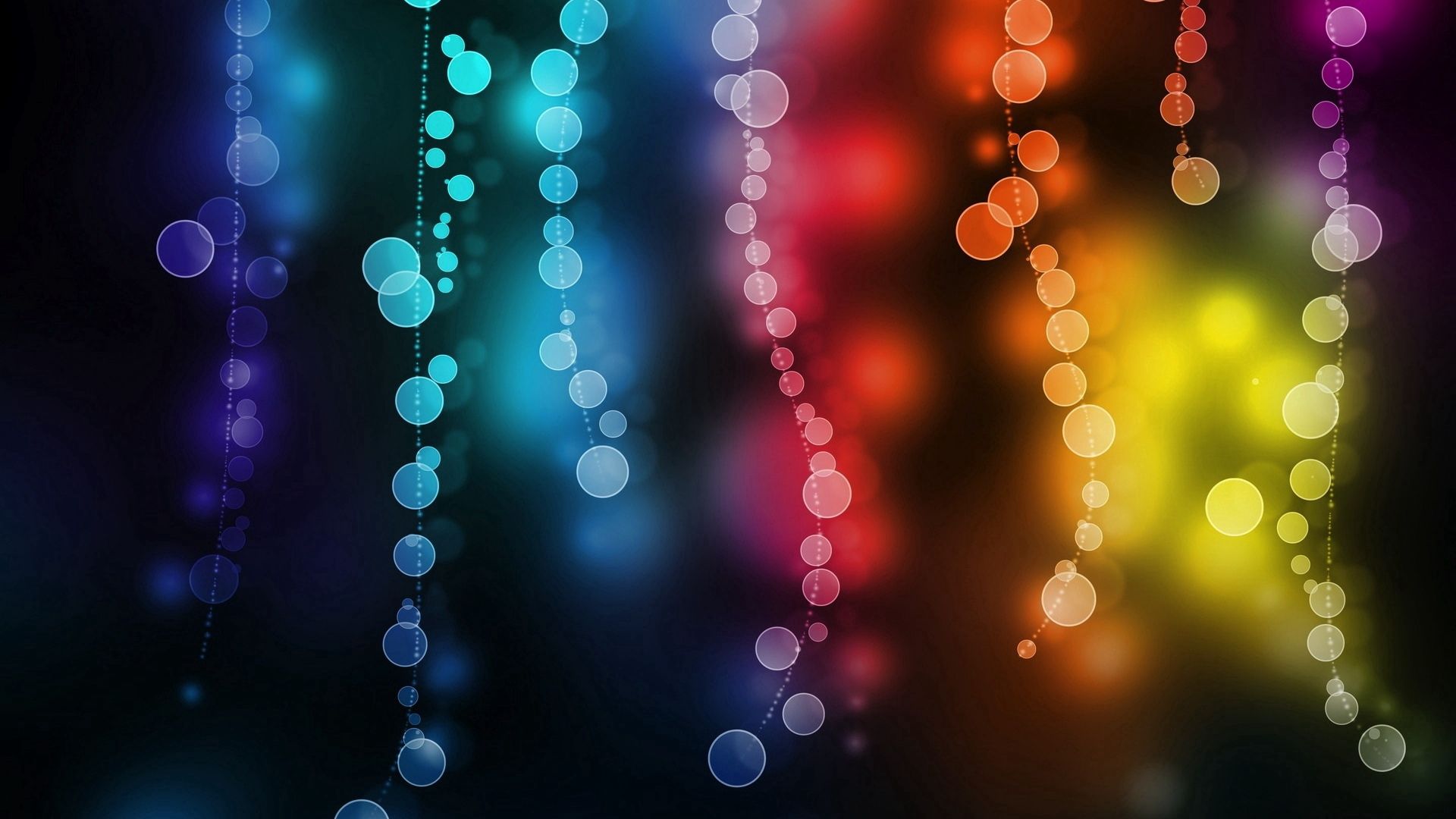Download mobile wallpaper Glare, Motley, Points, Point, Multicolored, Lines, Abstract for free.