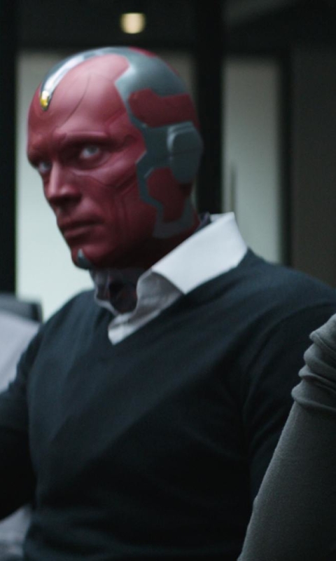 Baixar papel de parede para celular de Paul Bettany, Capitão América, Filme, Visão (Marvel Comics), Capitão América 3:guerra Civil gratuito.