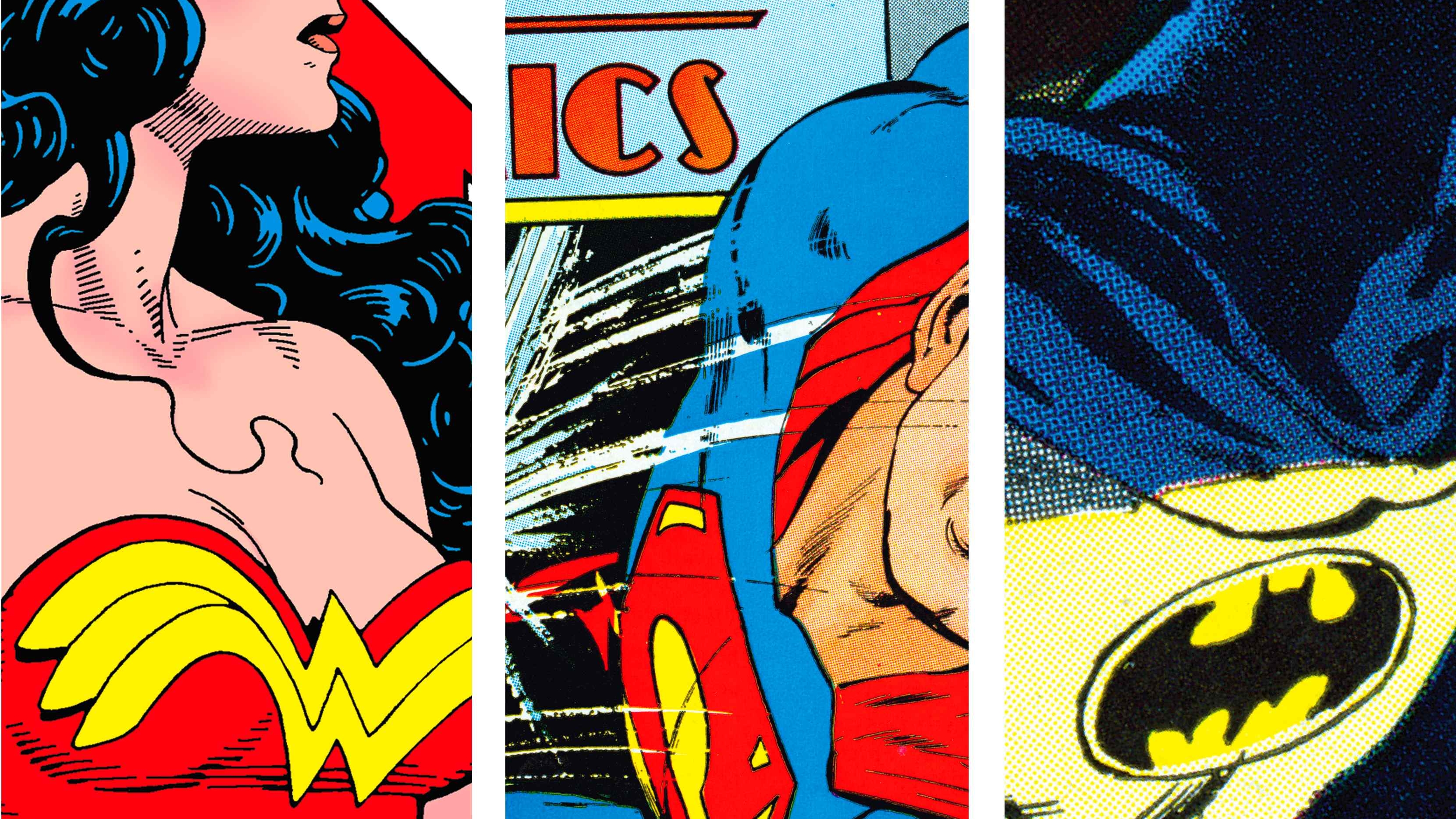 Download mobile wallpaper Batman, Superman, Comics, Dc Comics, Wonder Woman for free.