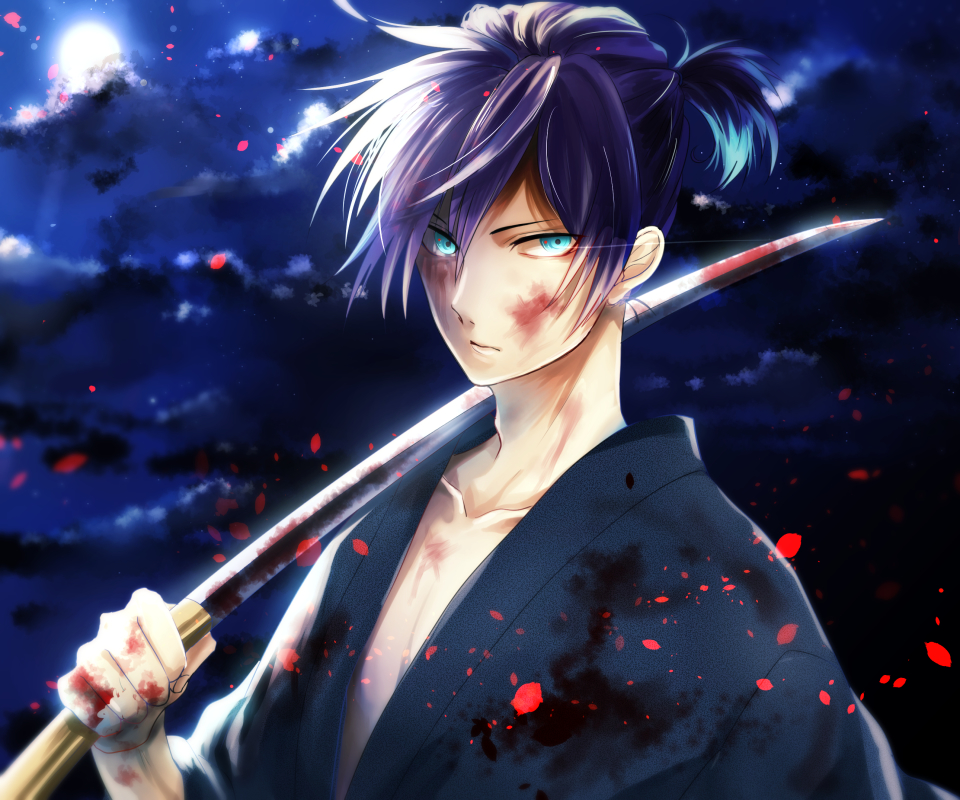 Handy-Wallpaper Animes, Noragami, Yato (Noragami) kostenlos herunterladen.