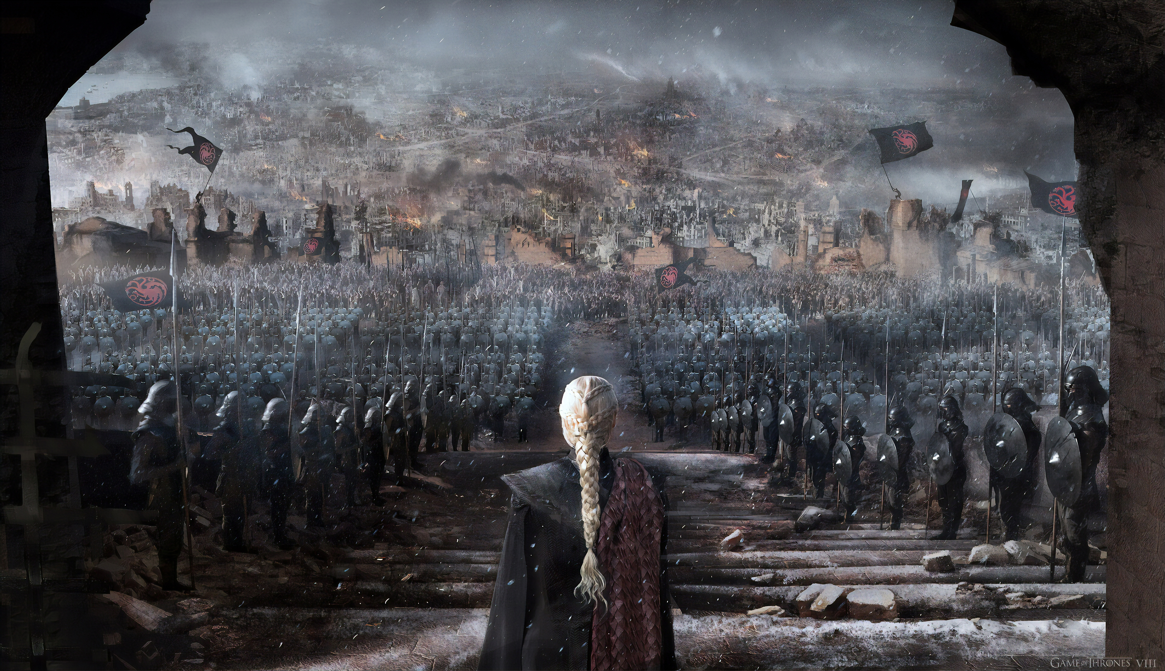 Download mobile wallpaper Game Of Thrones, Tv Show, Daenerys Targaryen for free.