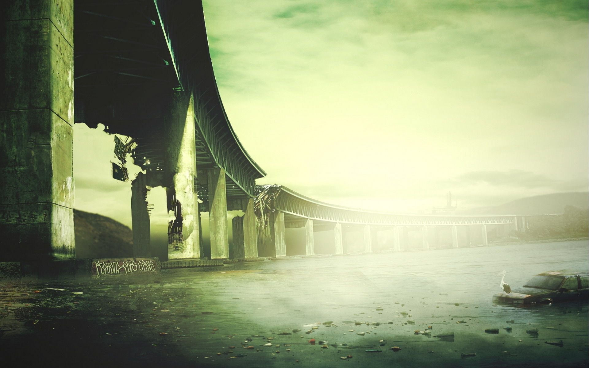 Panoramic Wallpapers Post Apocalyptic 