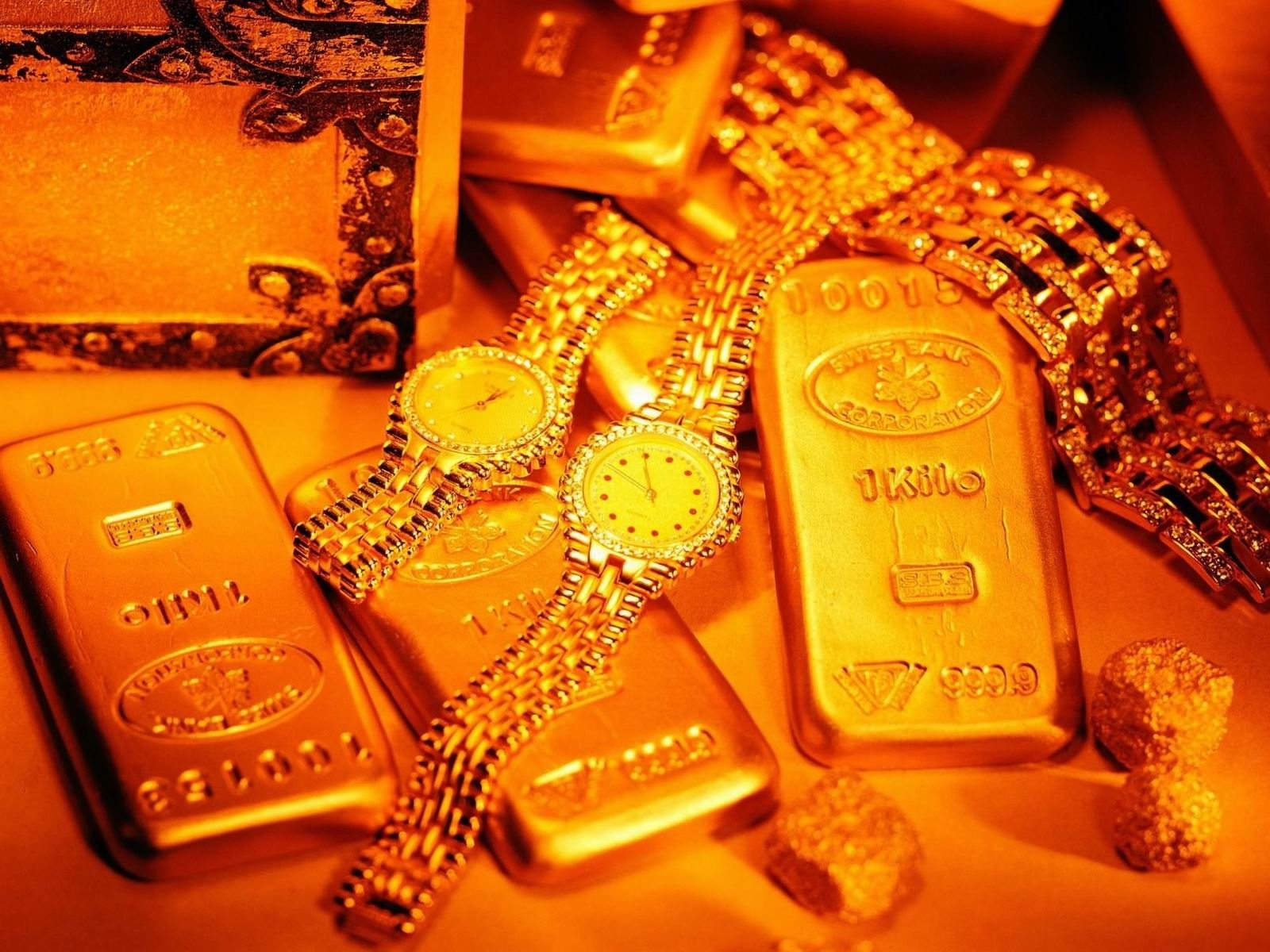 gold, objects
