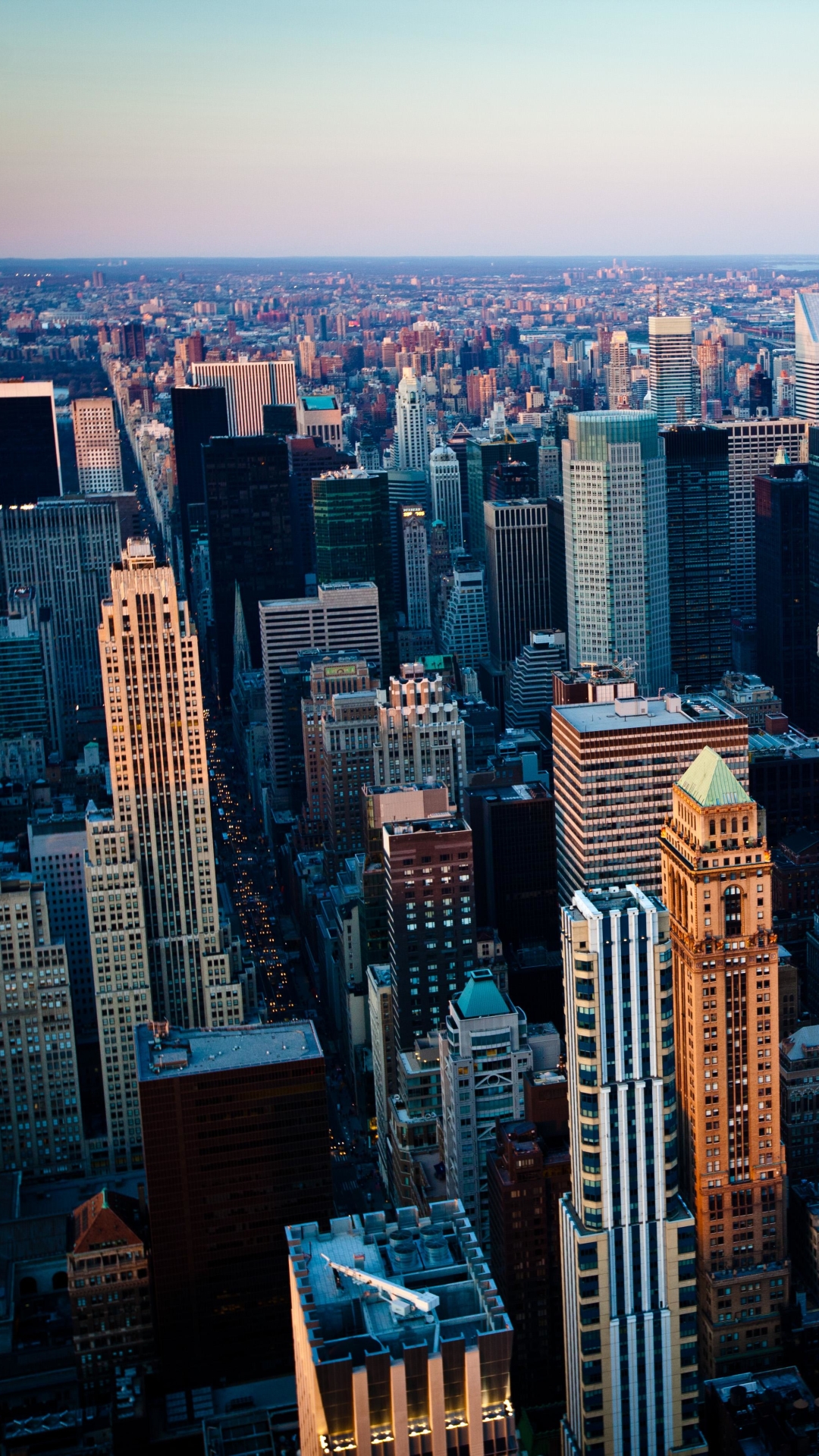 Скачать картинку Города, Сделано Человеком, Манхэттен в телефон бесплатно.