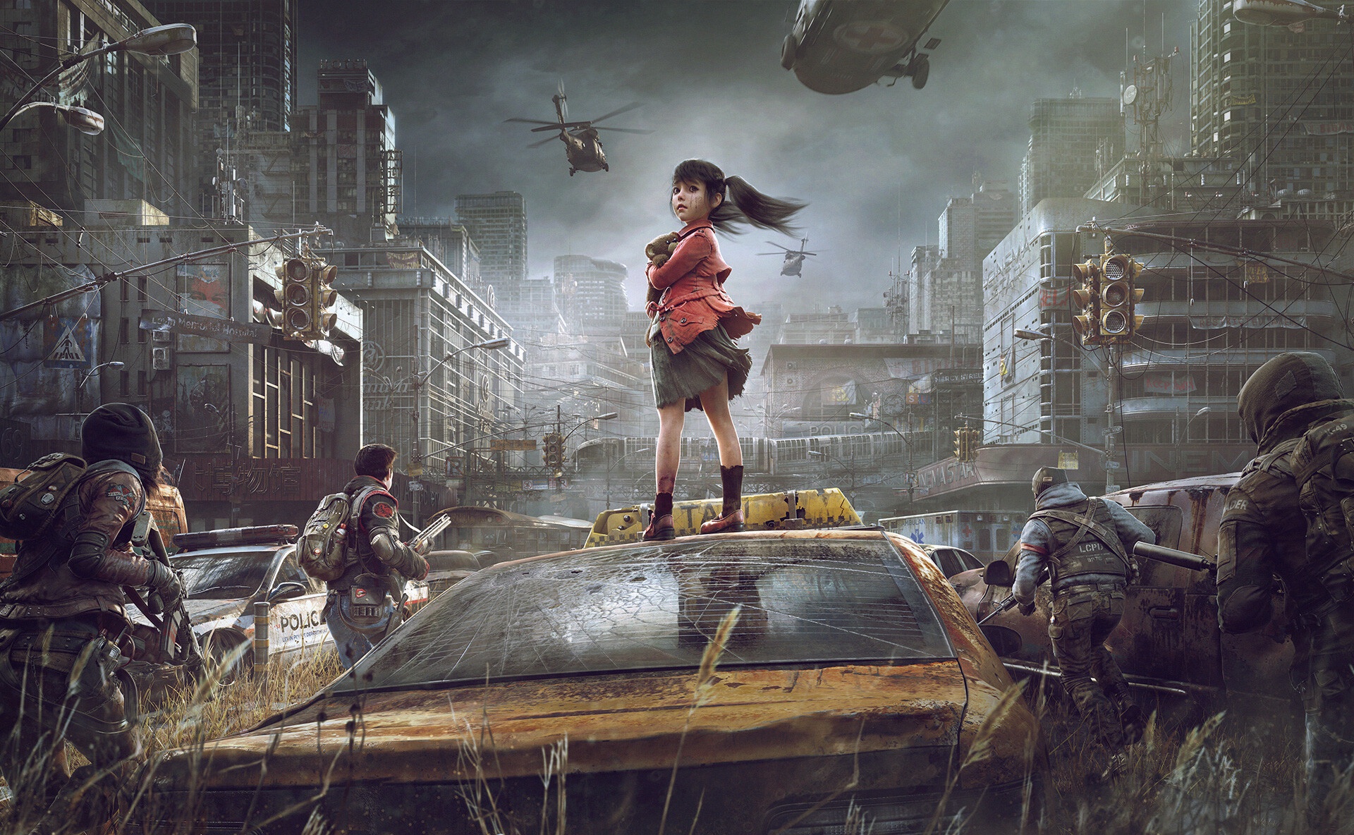 Free download wallpaper Sci Fi, Child, Military, Soldier, Post Apocalyptic on your PC desktop