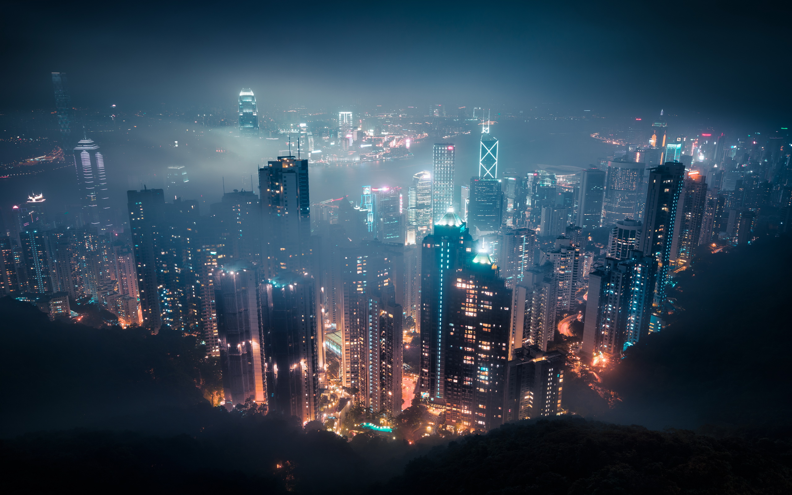 Завантажити шпалери безкоштовно Міста, Гонконг, Створено Людиною картинка на робочий стіл ПК