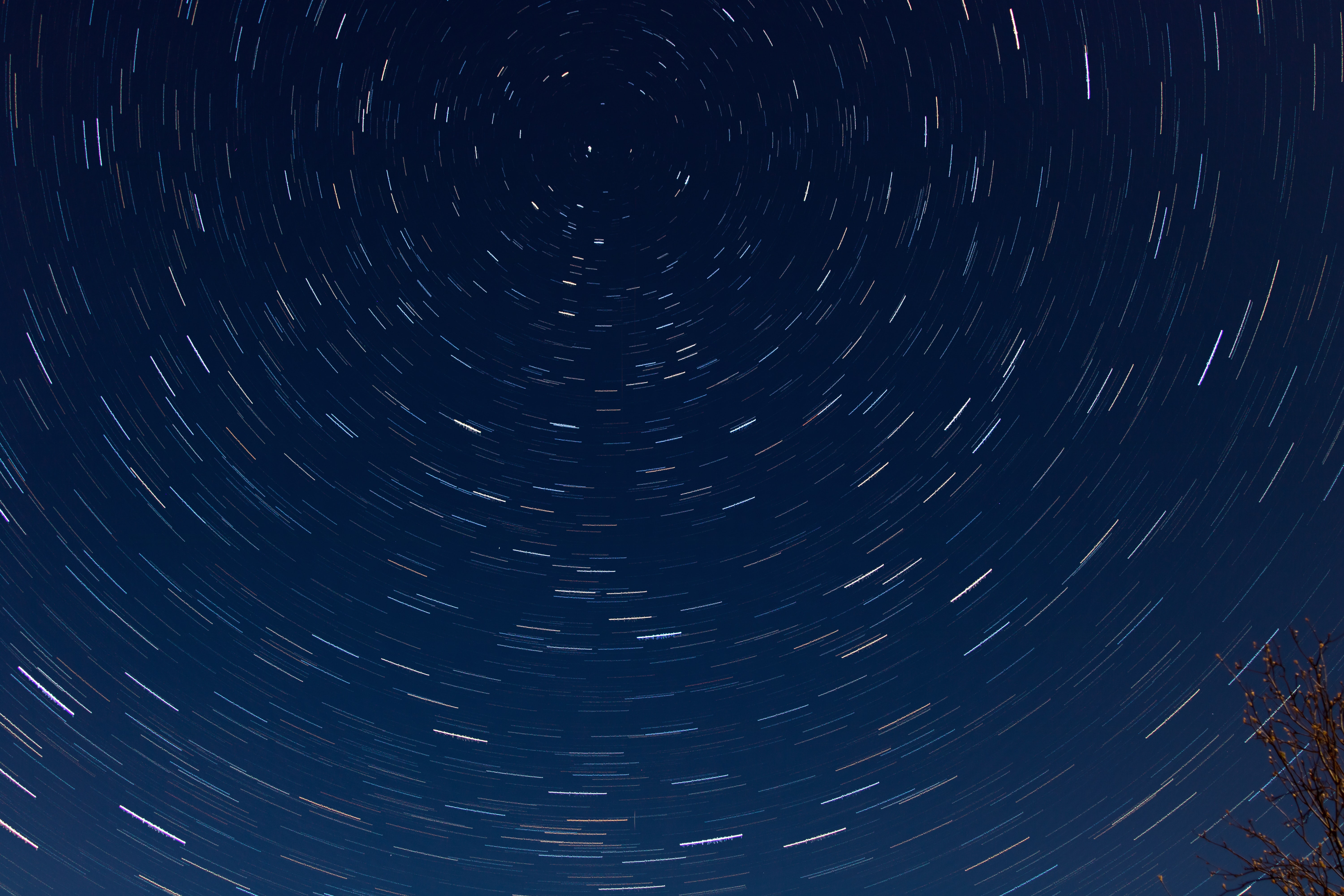 Download mobile wallpaper Traffic, Movement, Circles, Starry Sky, Nature for free.