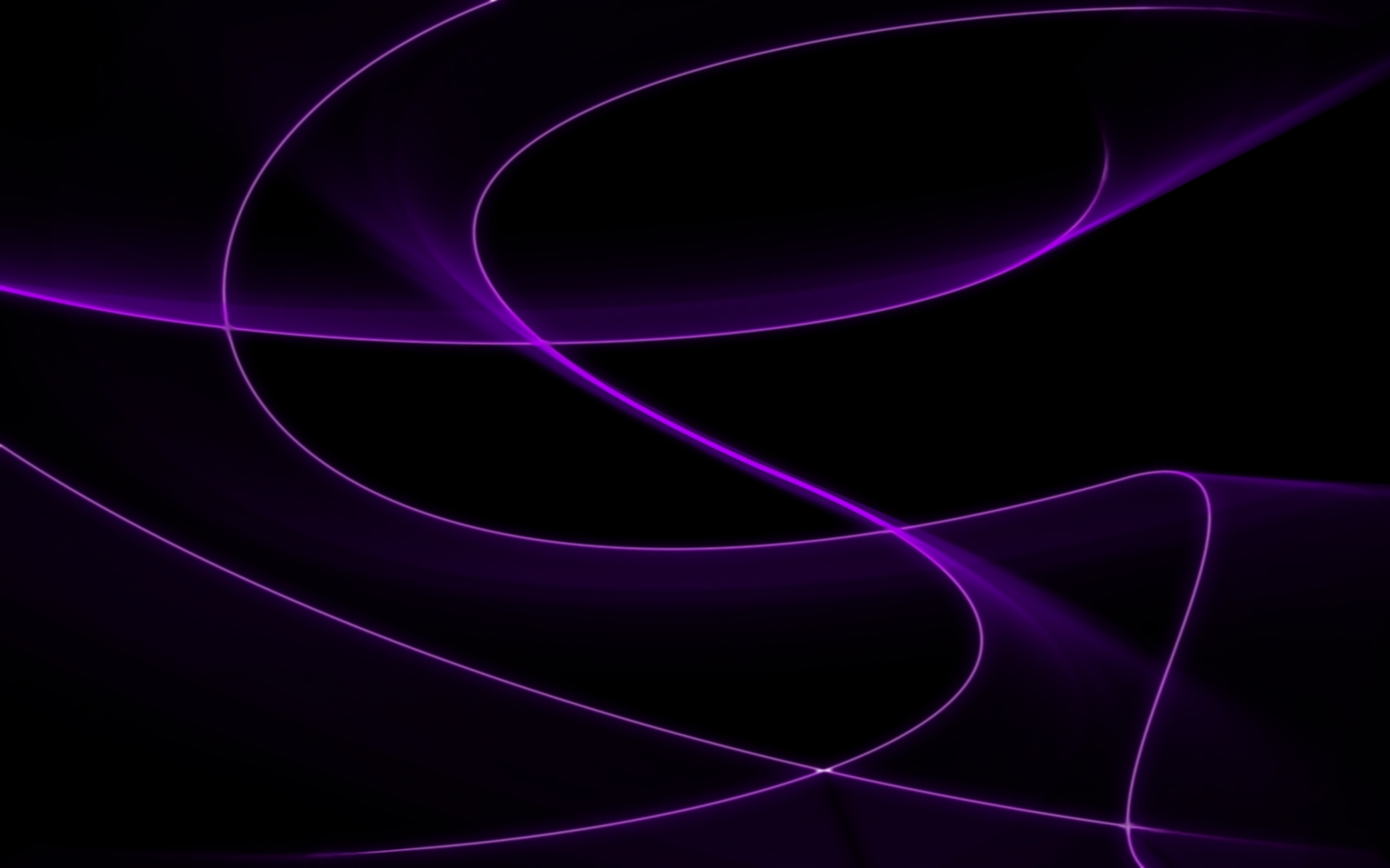 Free download wallpaper Dark, Lines, Violet, Waves, Abstract, Purple on your PC desktop