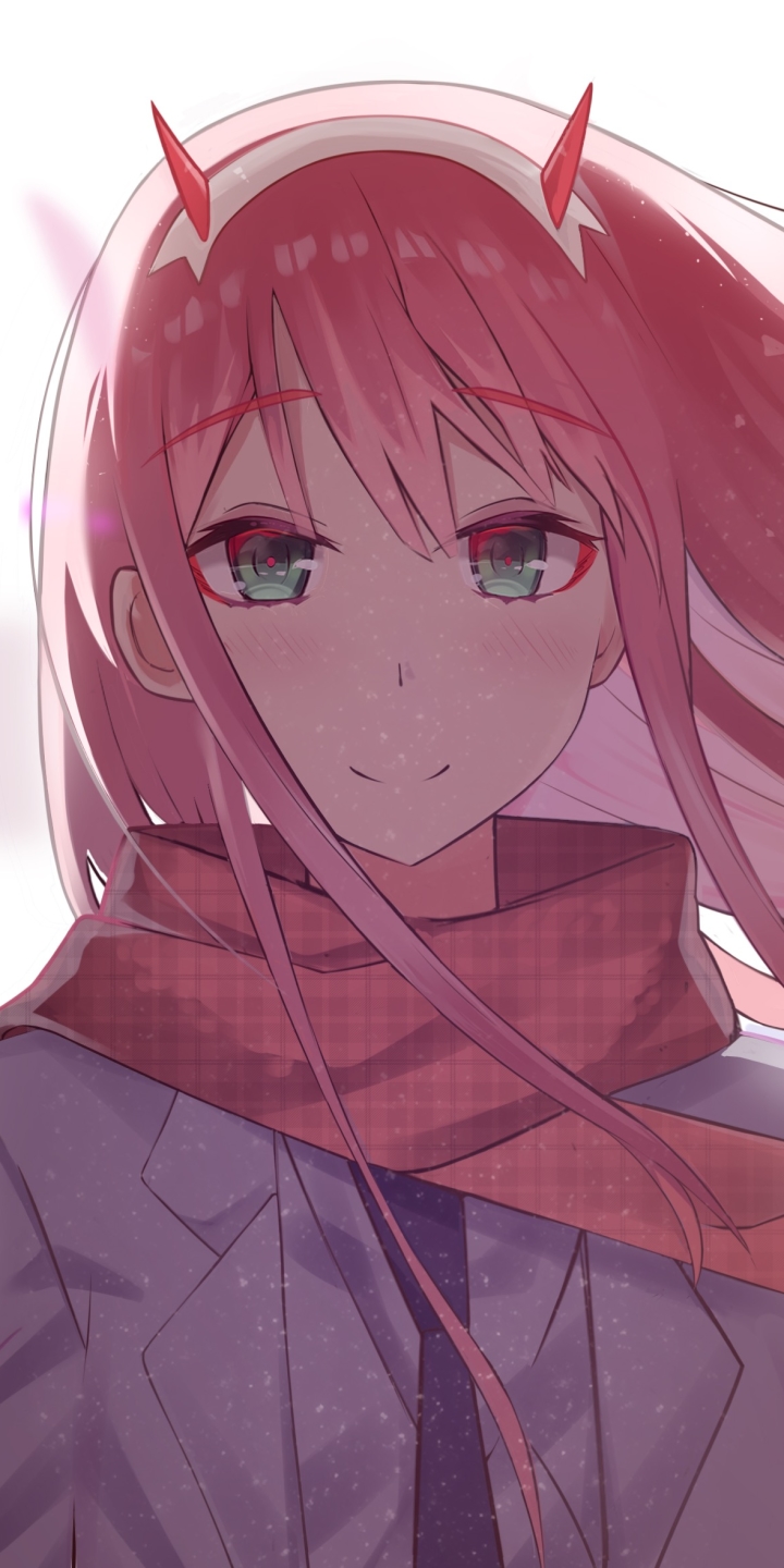 Handy-Wallpaper Animes, Darling In The Franxx, Zero Two (Liebling Im Franxx) kostenlos herunterladen.