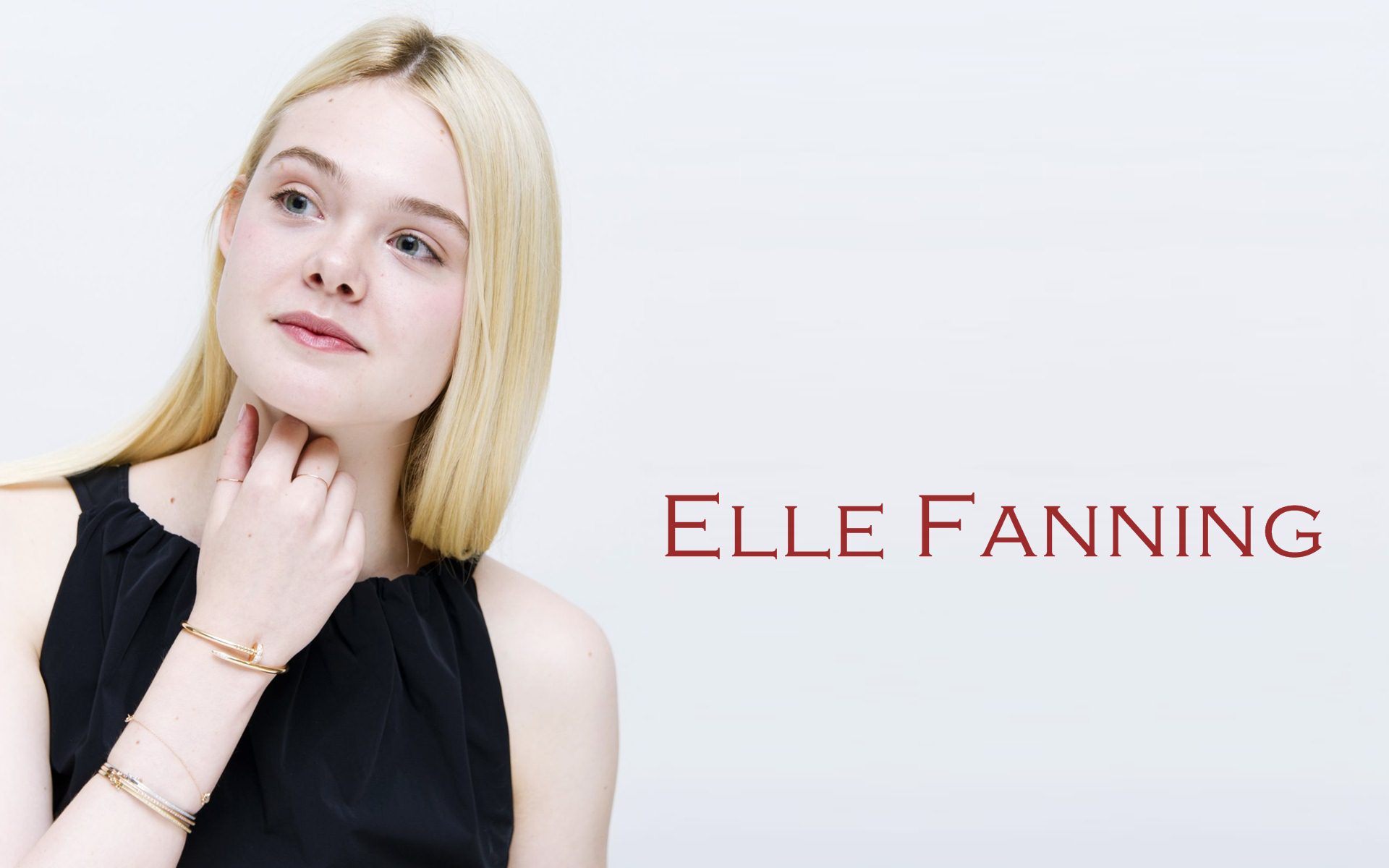 Download mobile wallpaper Blonde, Celebrity, Actress, Elle Fanning for free.
