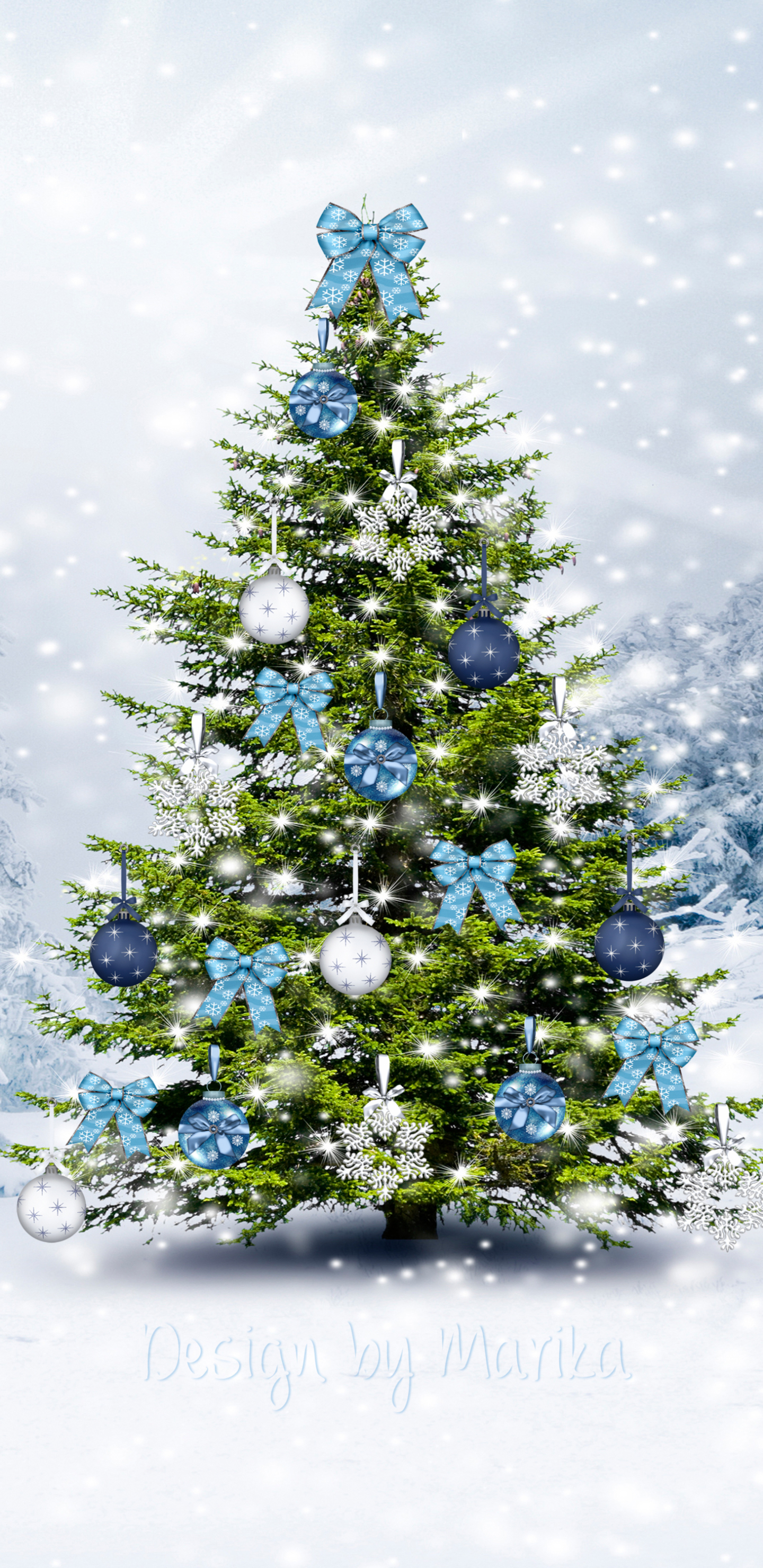 Download mobile wallpaper Christmas, Holiday, Christmas Tree, Christmas Ornaments for free.