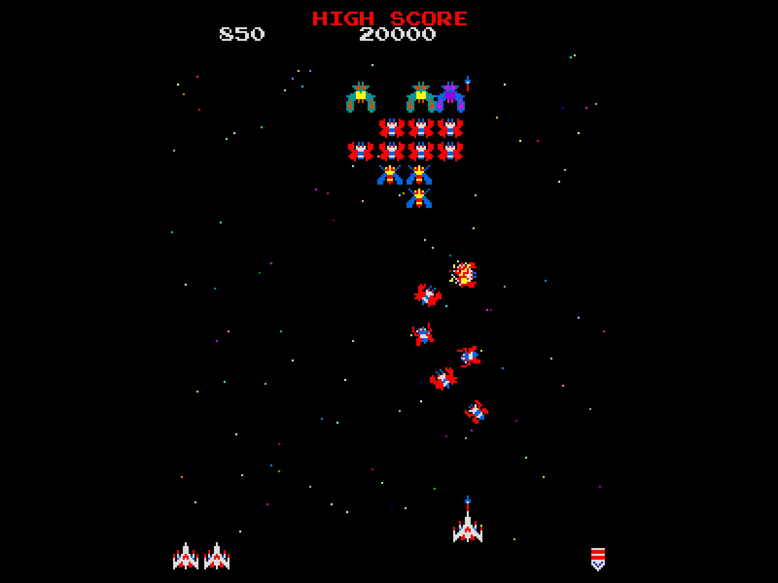 Download mobile wallpaper Video Game, Galaga for free.
