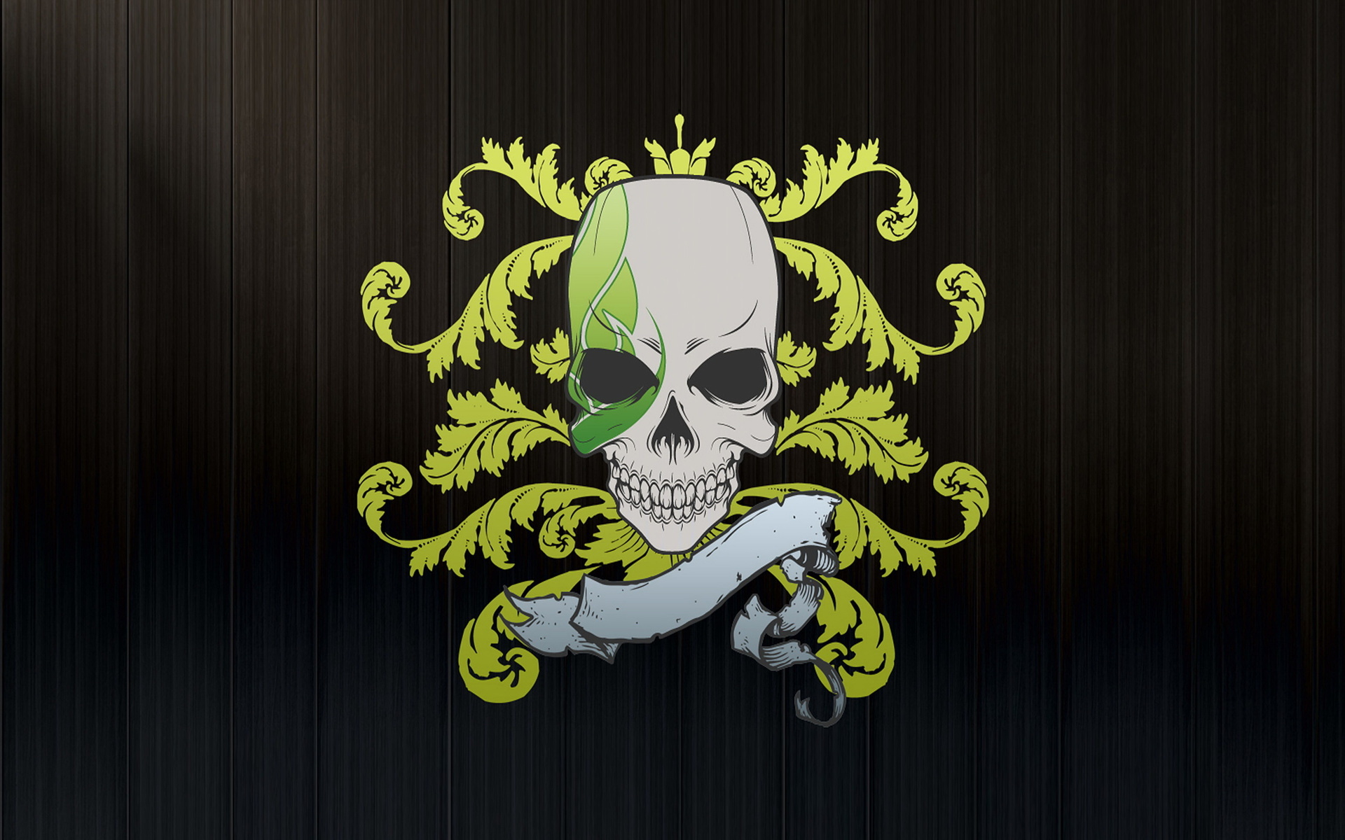 Free download wallpaper Skull, Dark on your PC desktop