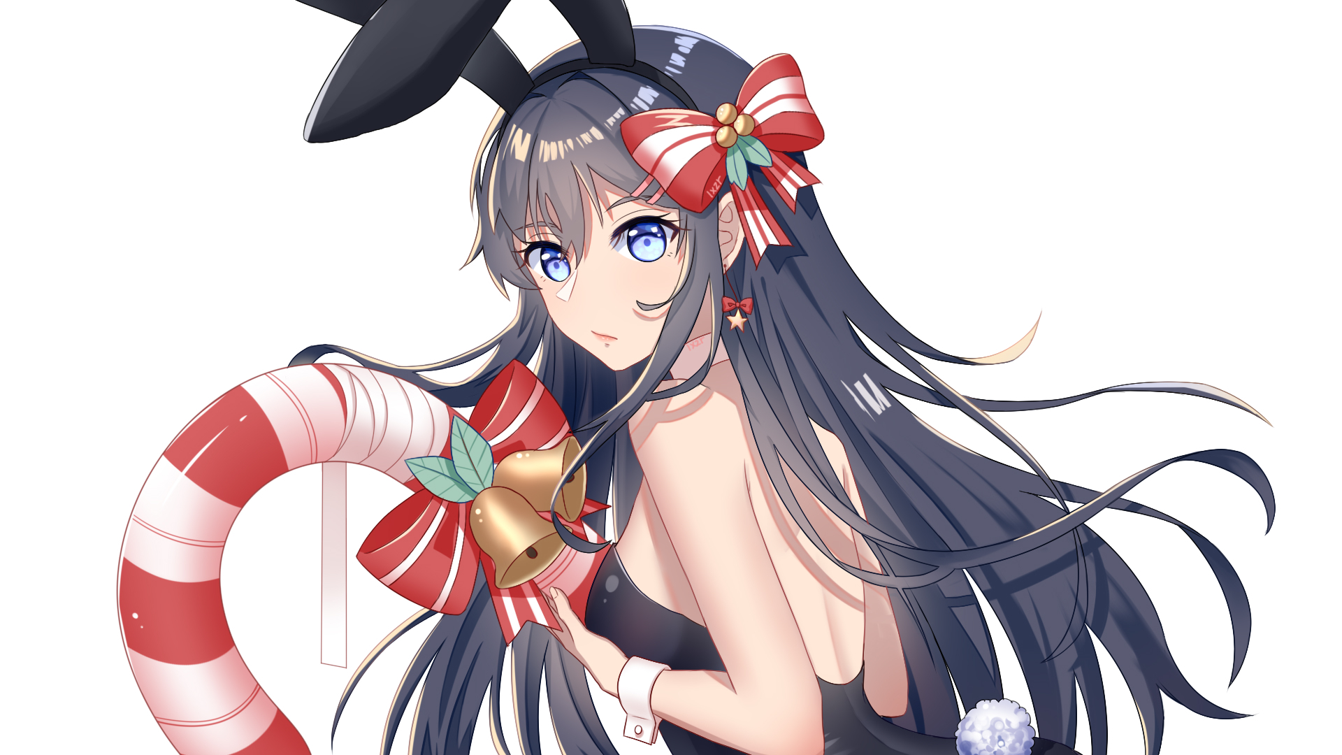 969075 télécharger l'image animé, rascal does not dream of bunny girl senpai, costume, mai sakurajima - fonds d'écran et économiseurs d'écran gratuits