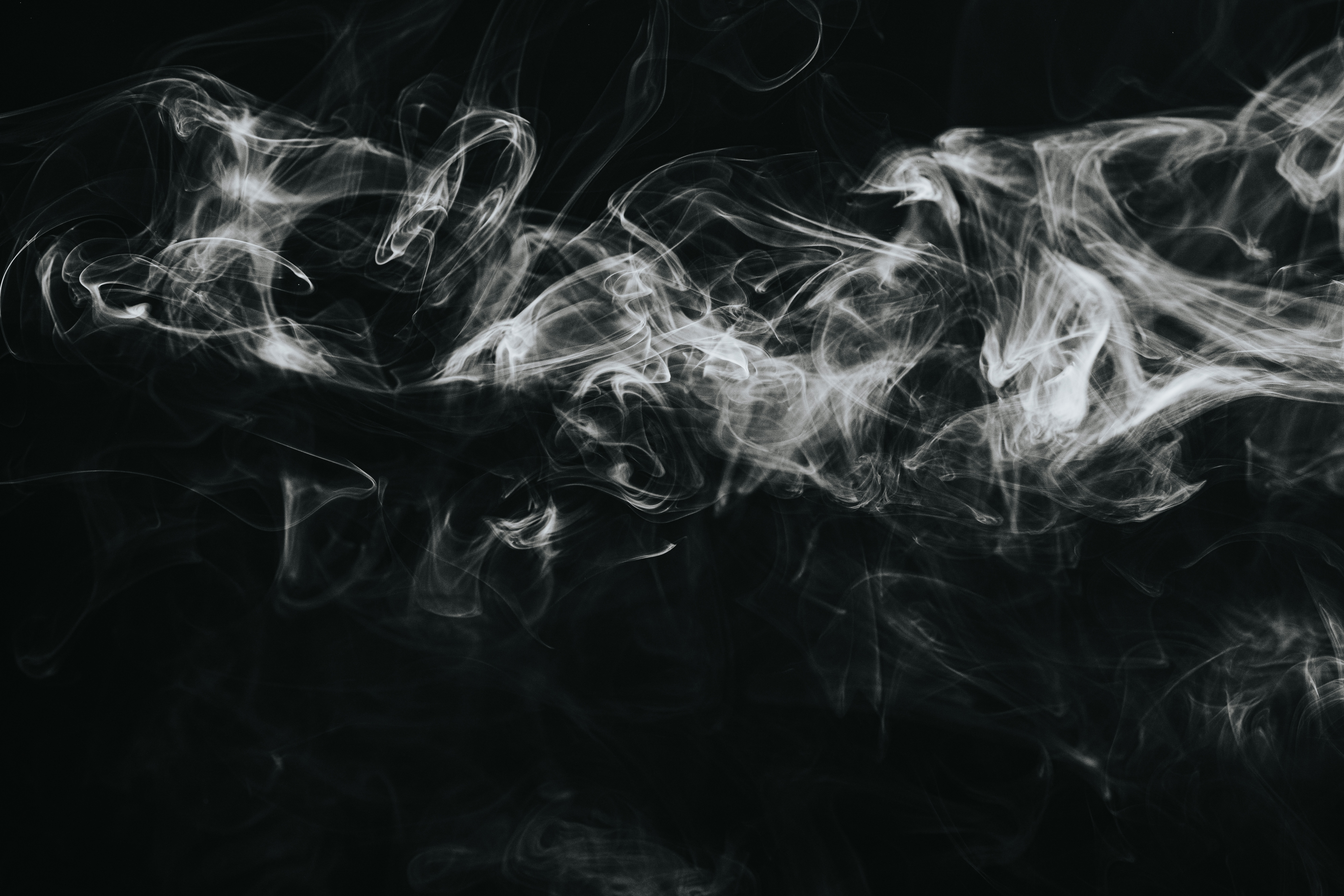153537 скачать картинку дым, черно белый, абстракция, чб, облако - обои и заставки бесплатно