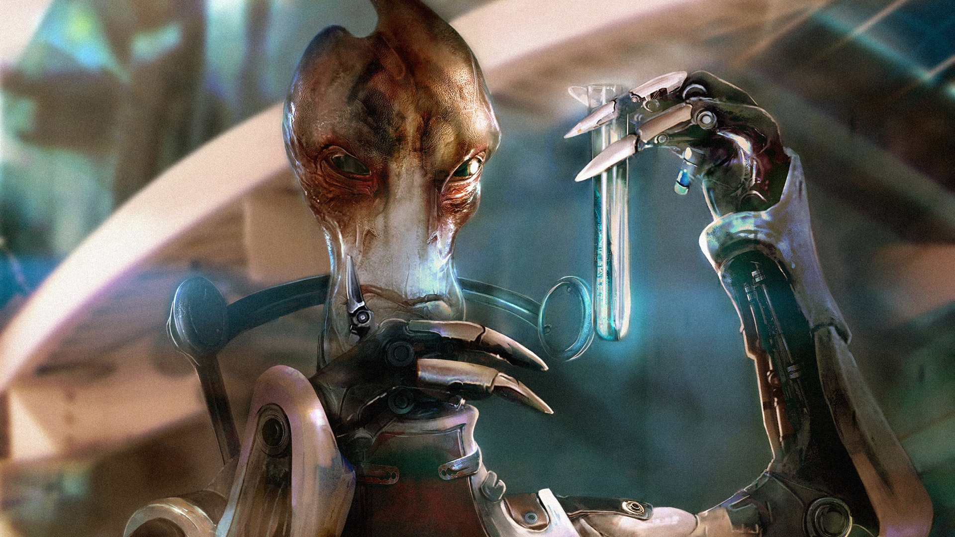 Handy-Wallpaper Mordin Solus, Mass Effect, Computerspiele kostenlos herunterladen.