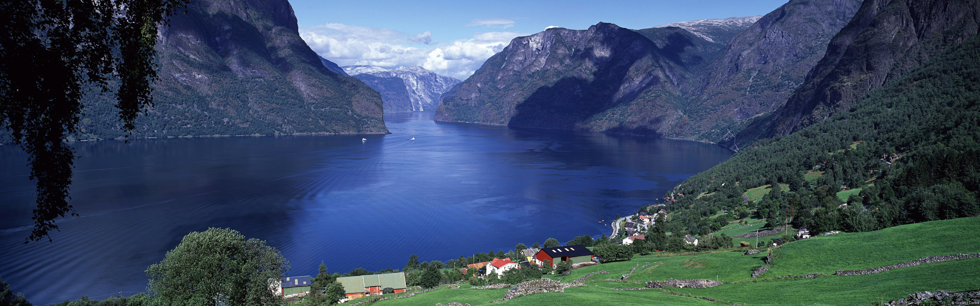 697260 скачать обои фотографии, пейзаж, аурландс фьорд, фьорд, норвегия - заставки и картинки бесплатно