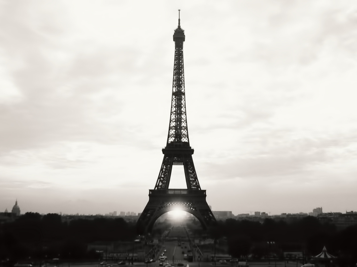 14806 скачать обои эйфелева башня, белые, париж, пейзаж, города, архитектура - заставки и картинки бесплатно