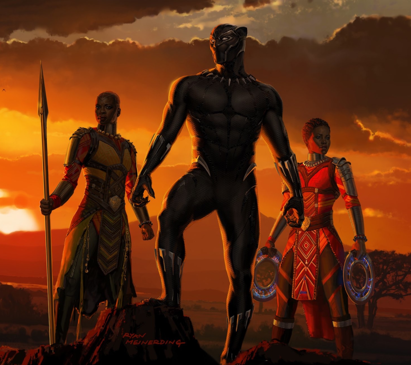 Laden Sie das Filme, Schwarzer Panther (Marvel Comics), Black Panther-Bild kostenlos auf Ihren PC-Desktop herunter