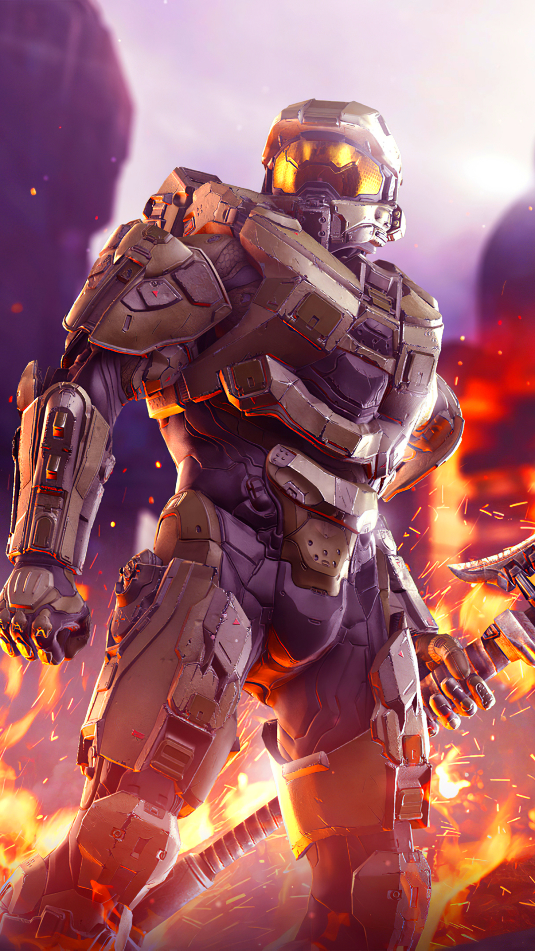 Download mobile wallpaper Halo, Warrior, Video Game for free.