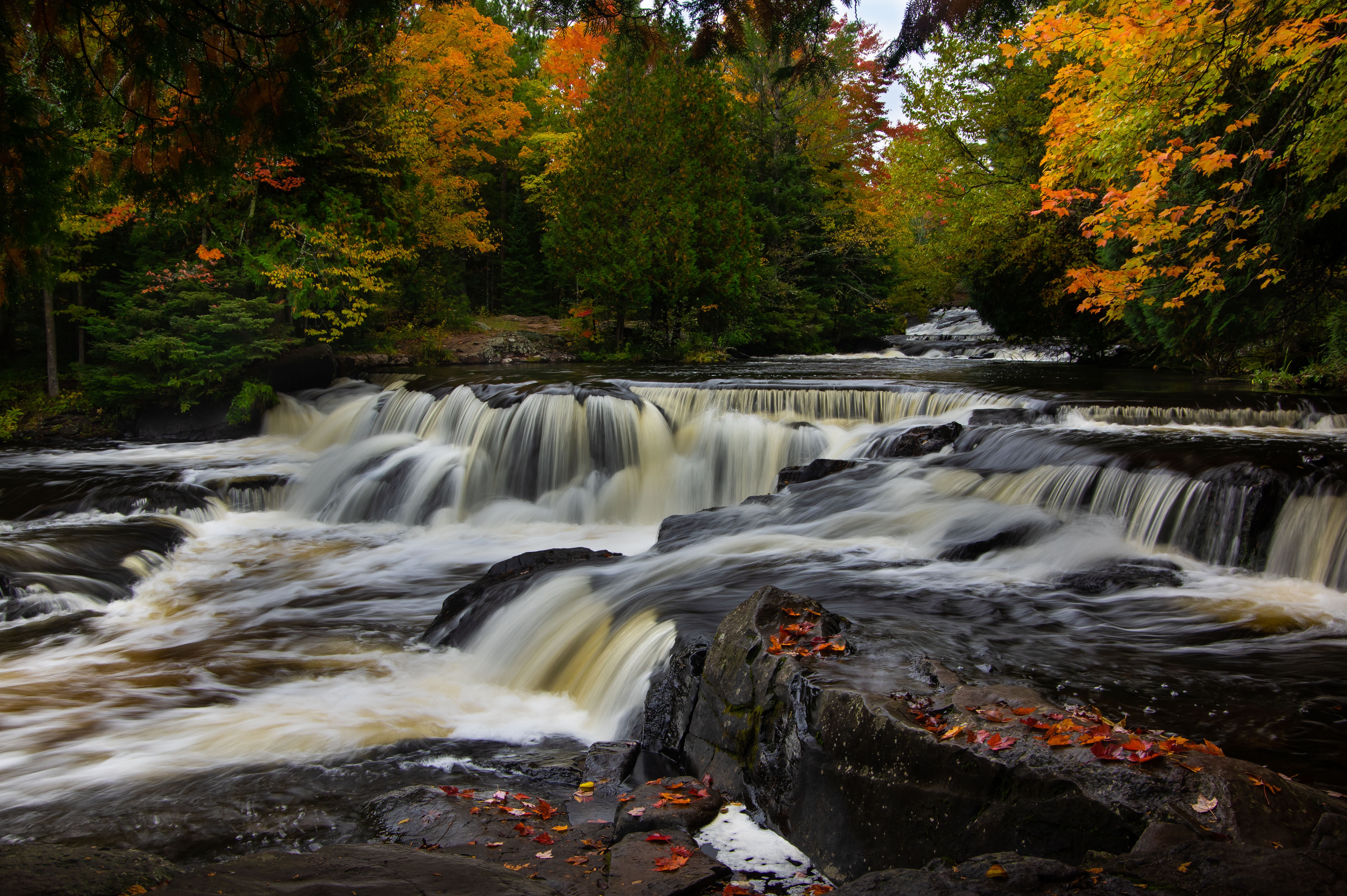 Free download wallpaper Nature, Waterfall, Earth, River on your PC desktop