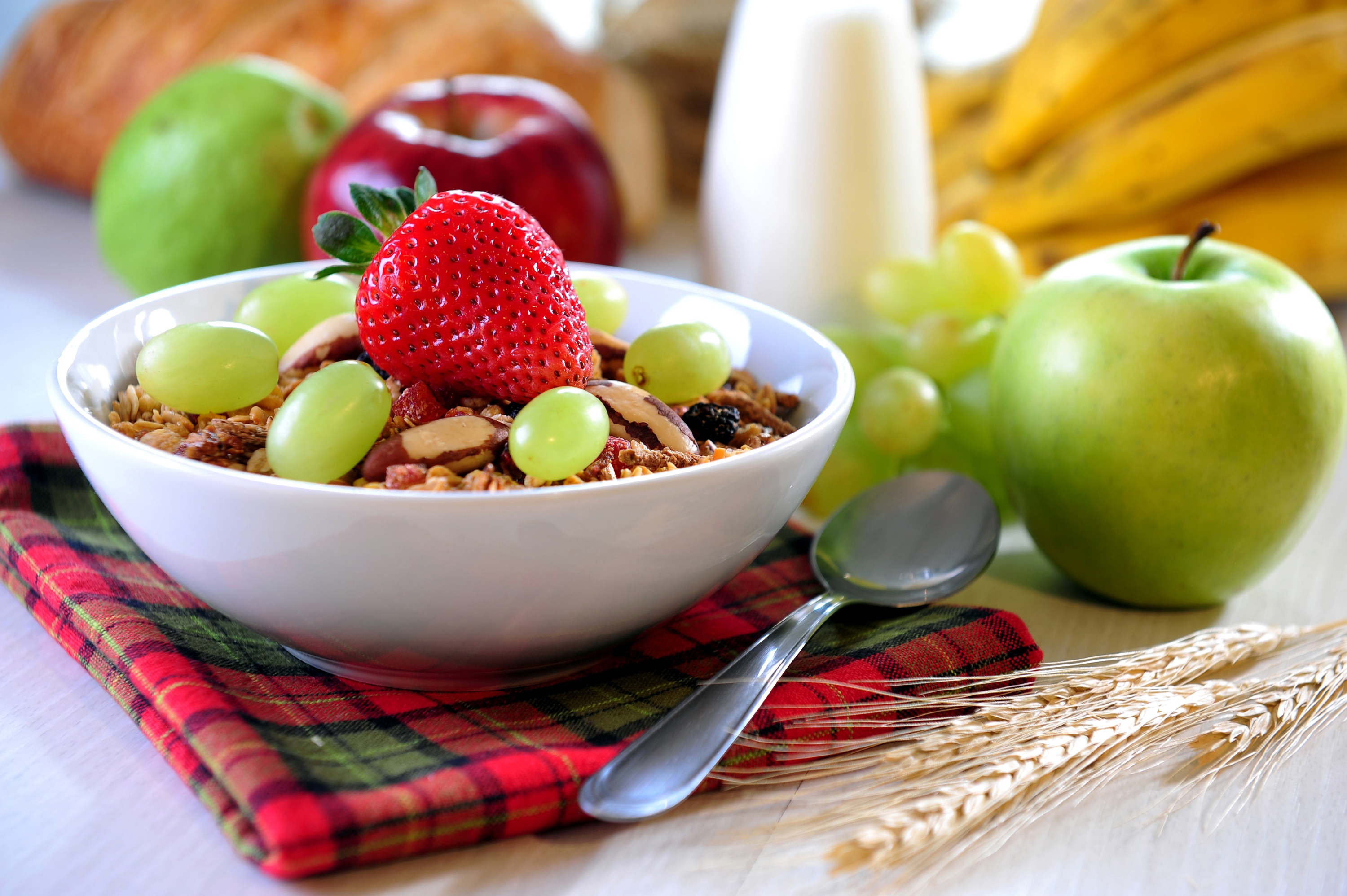 Descarga gratuita de fondo de pantalla para móvil de Fruta, Desayuno, Alimento.