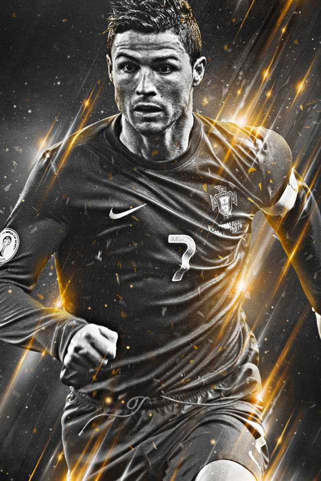 Handy-Wallpaper Sport, Fußball, Cristiano Ronaldo kostenlos herunterladen.