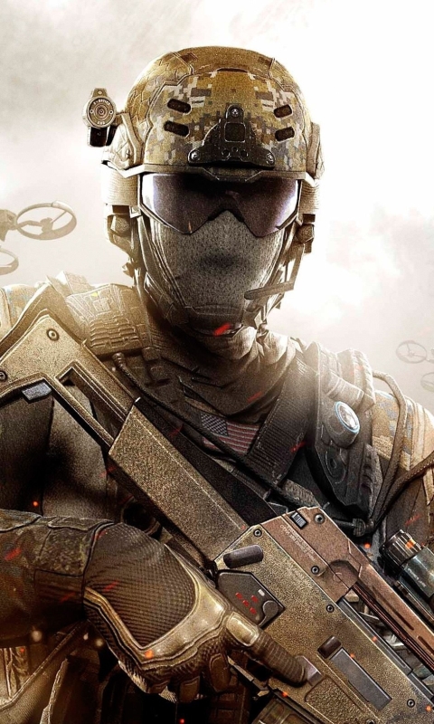 Download mobile wallpaper Warrior, Military, Soldier, Call Of Duty, Video Game, Call Of Duty: Black Ops Ii for free.