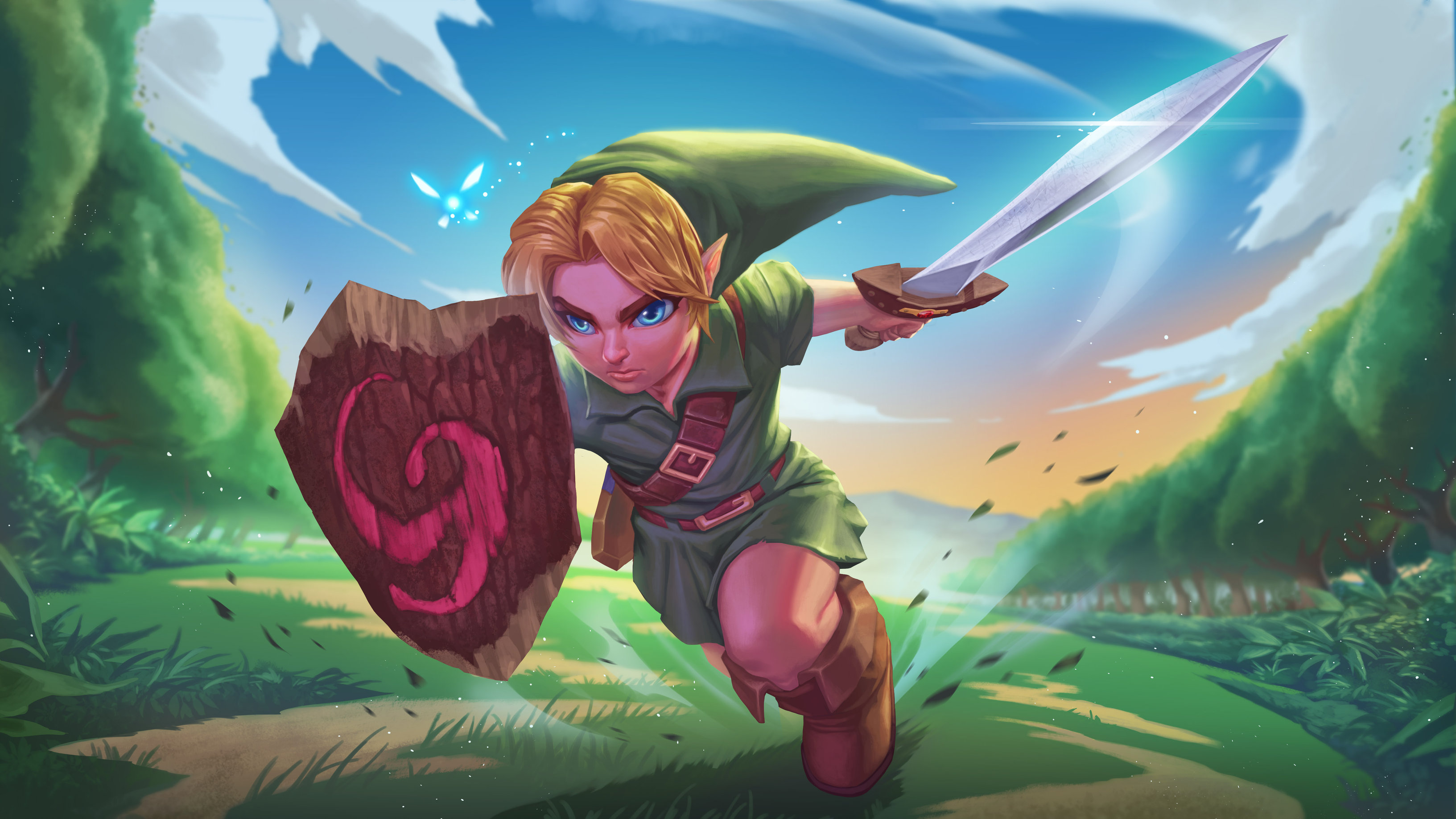 Download mobile wallpaper Link, Video Game, The Legend Of Zelda, Zelda, The Legend Of Zelda: Ocarina Of Time for free.