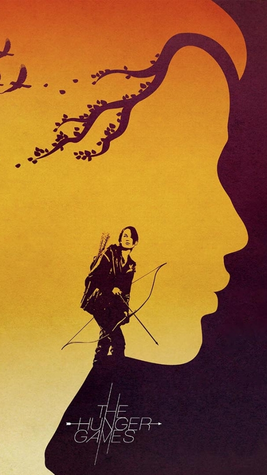 Download mobile wallpaper Movie, Katniss Everdeen, Jennifer Lawrence, The Hunger Games for free.