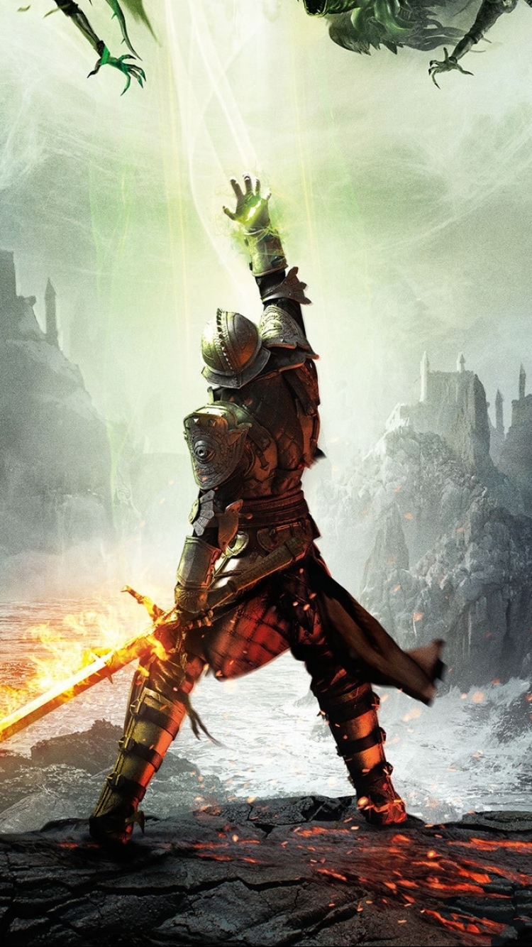 Handy-Wallpaper Computerspiele, Drachenzeit, Dragon Age: Inquisition kostenlos herunterladen.