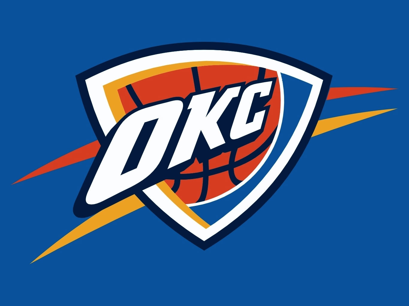 Скачать картинку Оклахома Сити Тандер, Баскетбол, Виды Спорта в телефон бесплатно.