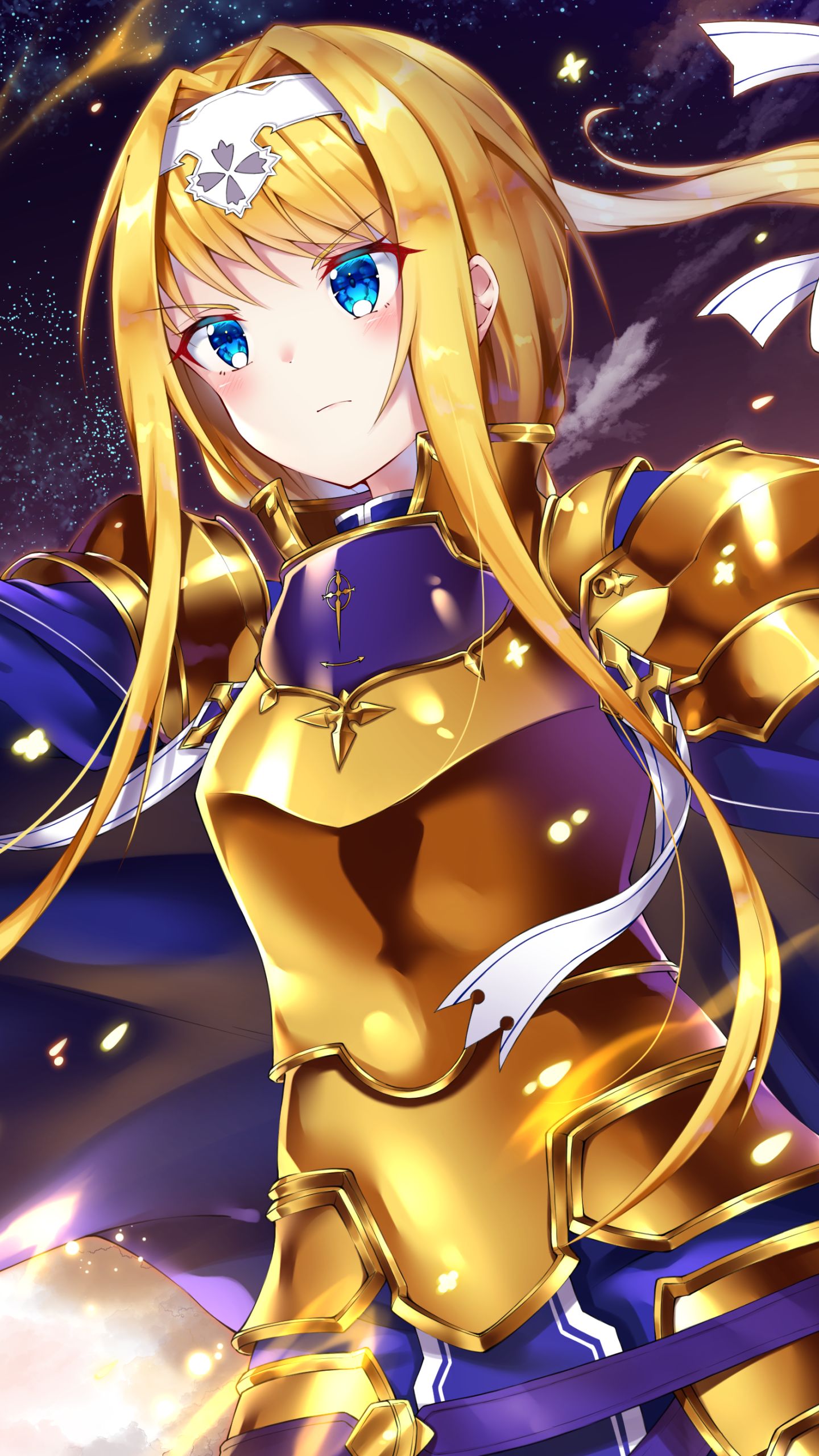 Free download wallpaper Anime, Sword Art Online, Blonde, Blue Eyes, Braid, Long Hair, Woman Warrior, Alice Zuberg, Sword Art Online: Alicization on your PC desktop