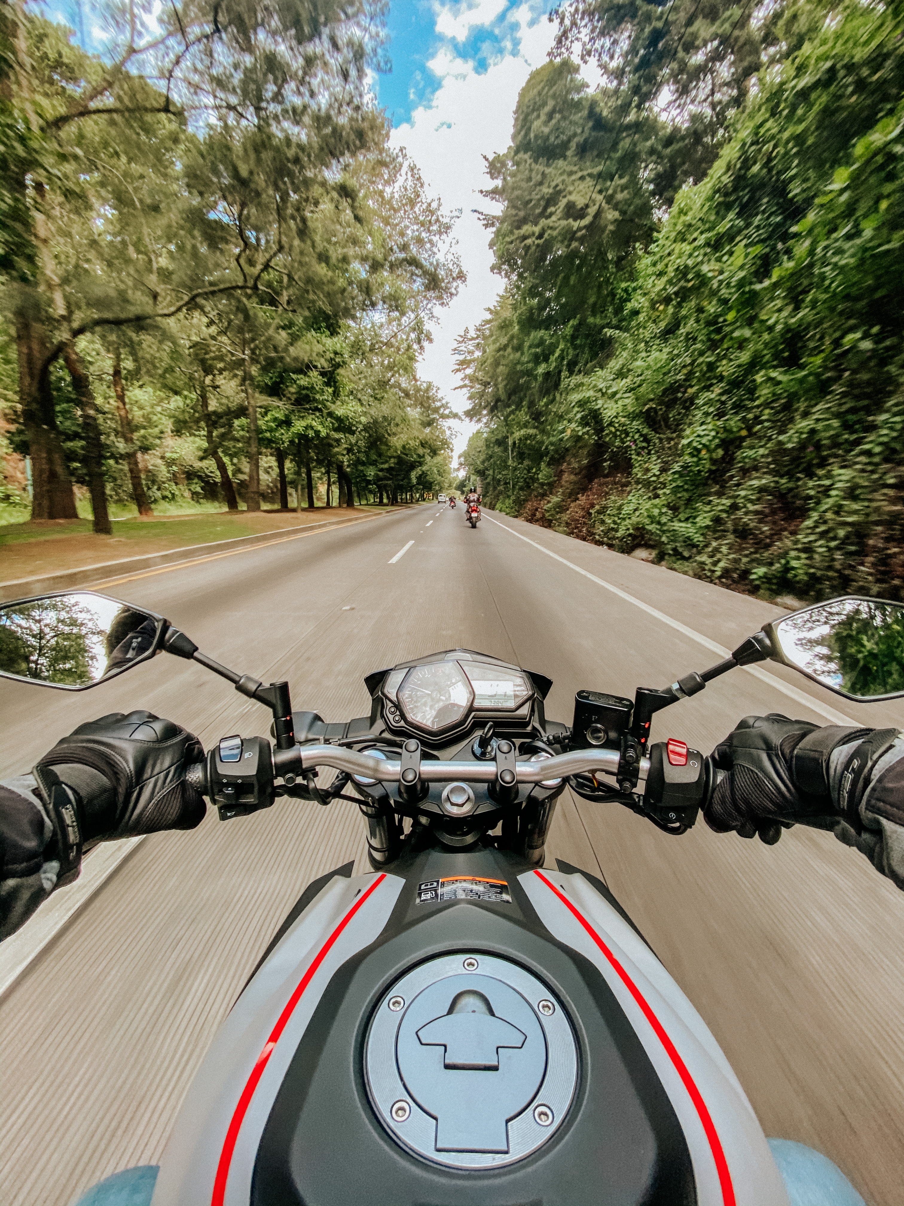 bike, motorcycle, motorcycles, speed, road Smartphone Background