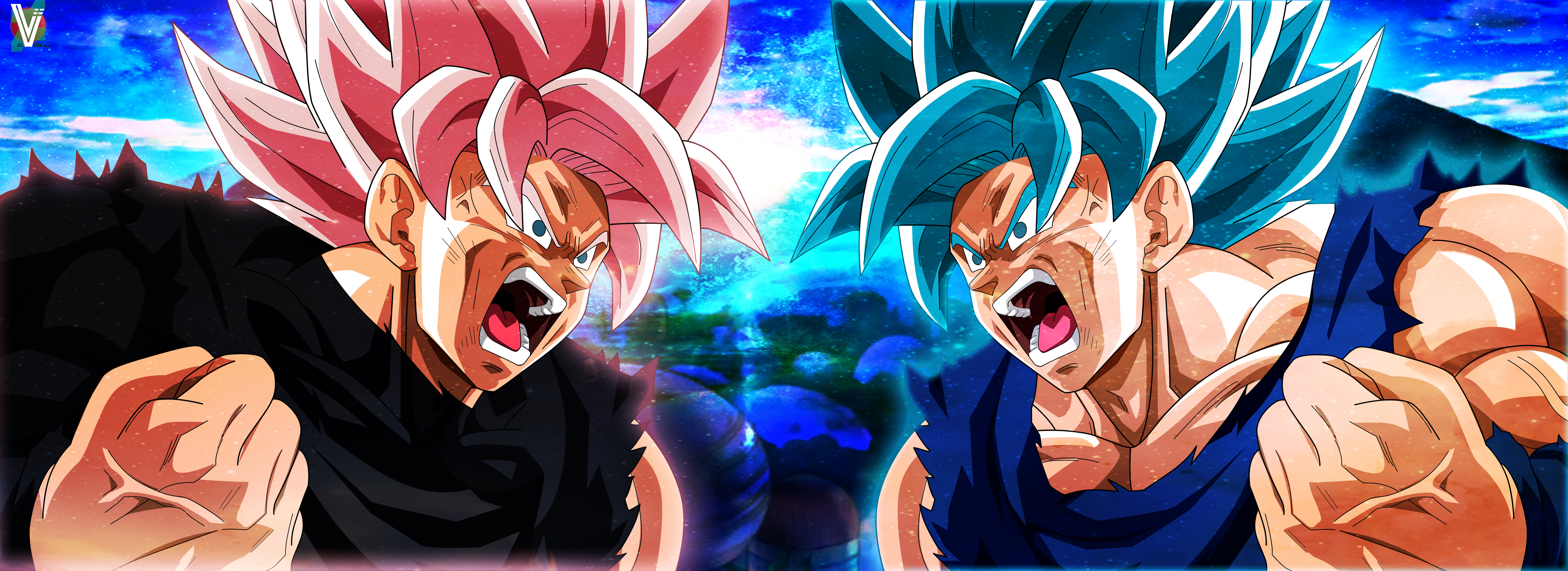 Handy-Wallpaper Animes, Son Goku, Dragon Ball: Doragon Bôru, Dragonball Super kostenlos herunterladen.