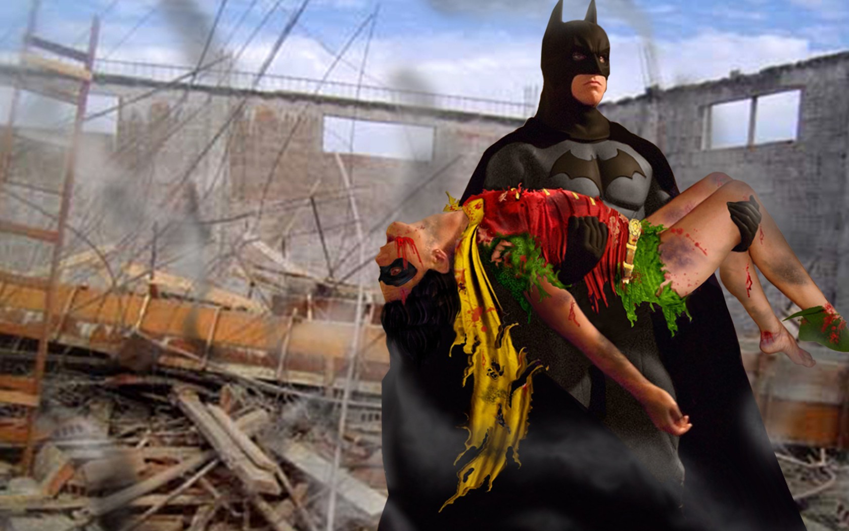 Télécharger des fonds d'écran Batman: Un Deuil Dans La Famille HD