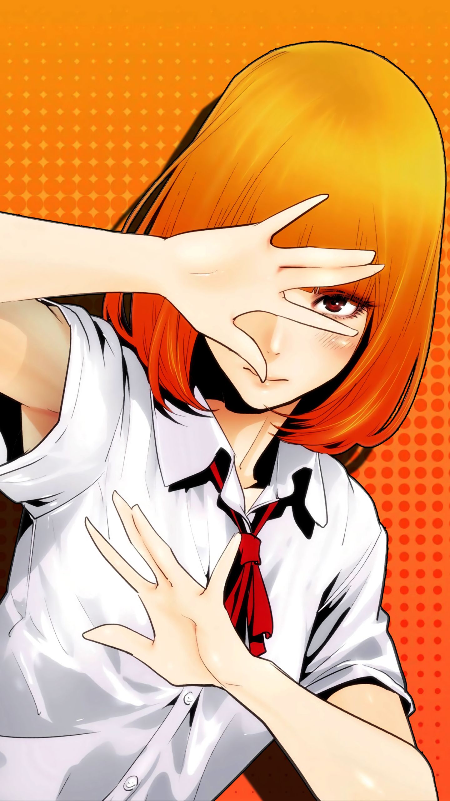 anime, prison school, orange (color), hana midorikawa