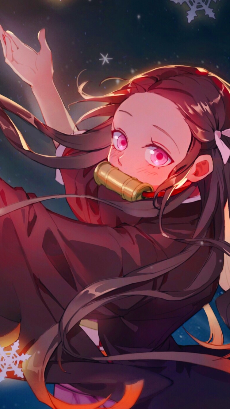 Descarga gratuita de fondo de pantalla para móvil de Animado, Nezuko Kamado, Demon Slayer: Kimetsu No Yaiba.