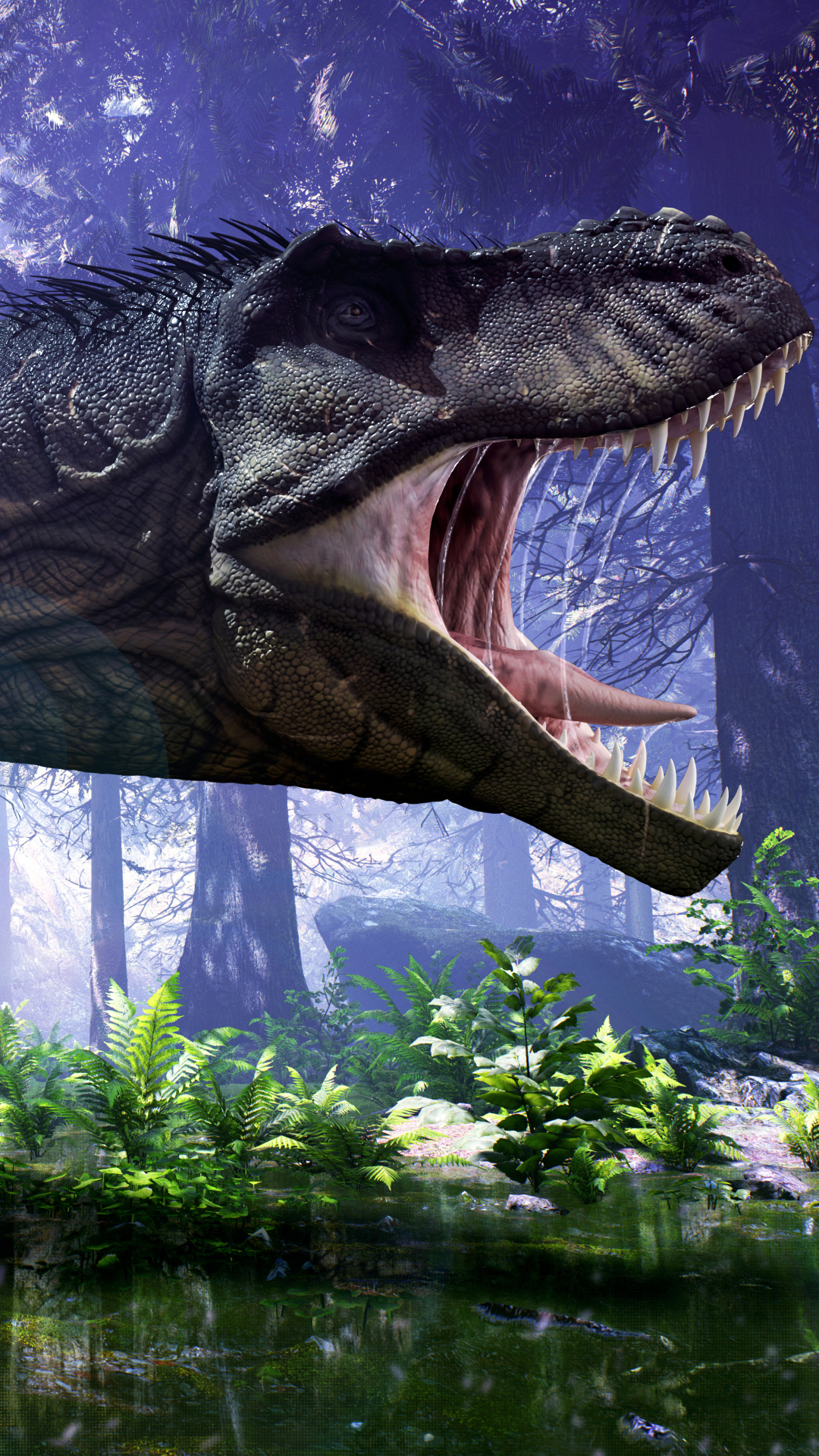 Baixar papel de parede para celular de Animais, Dinossauros, Dinossauro, Tiranossauro Rex gratuito.