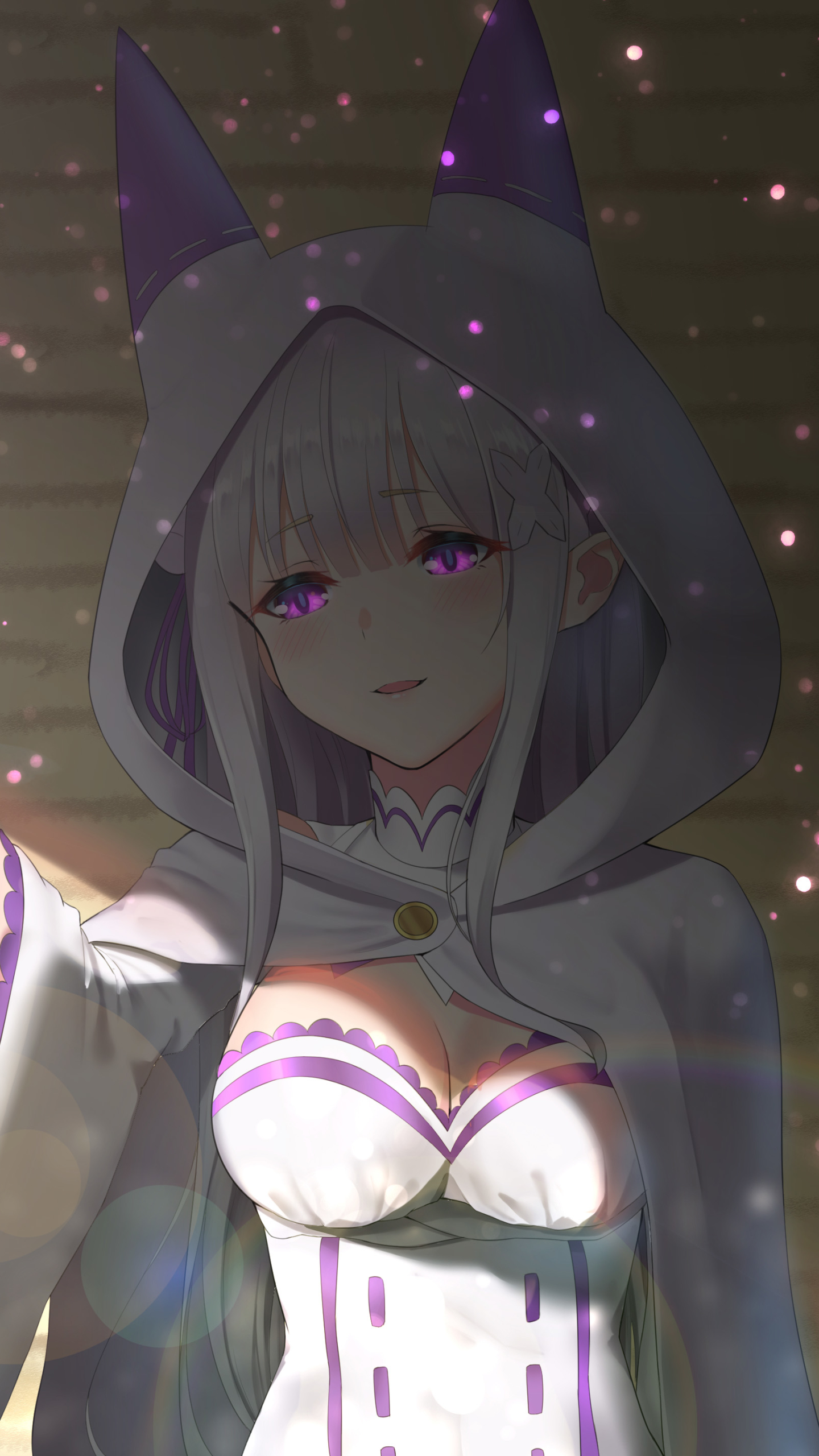 Handy-Wallpaper Animes, Emilia (Re: Zero), Re:zero Das Leben In Einer Anderen Welt Beginnen kostenlos herunterladen.