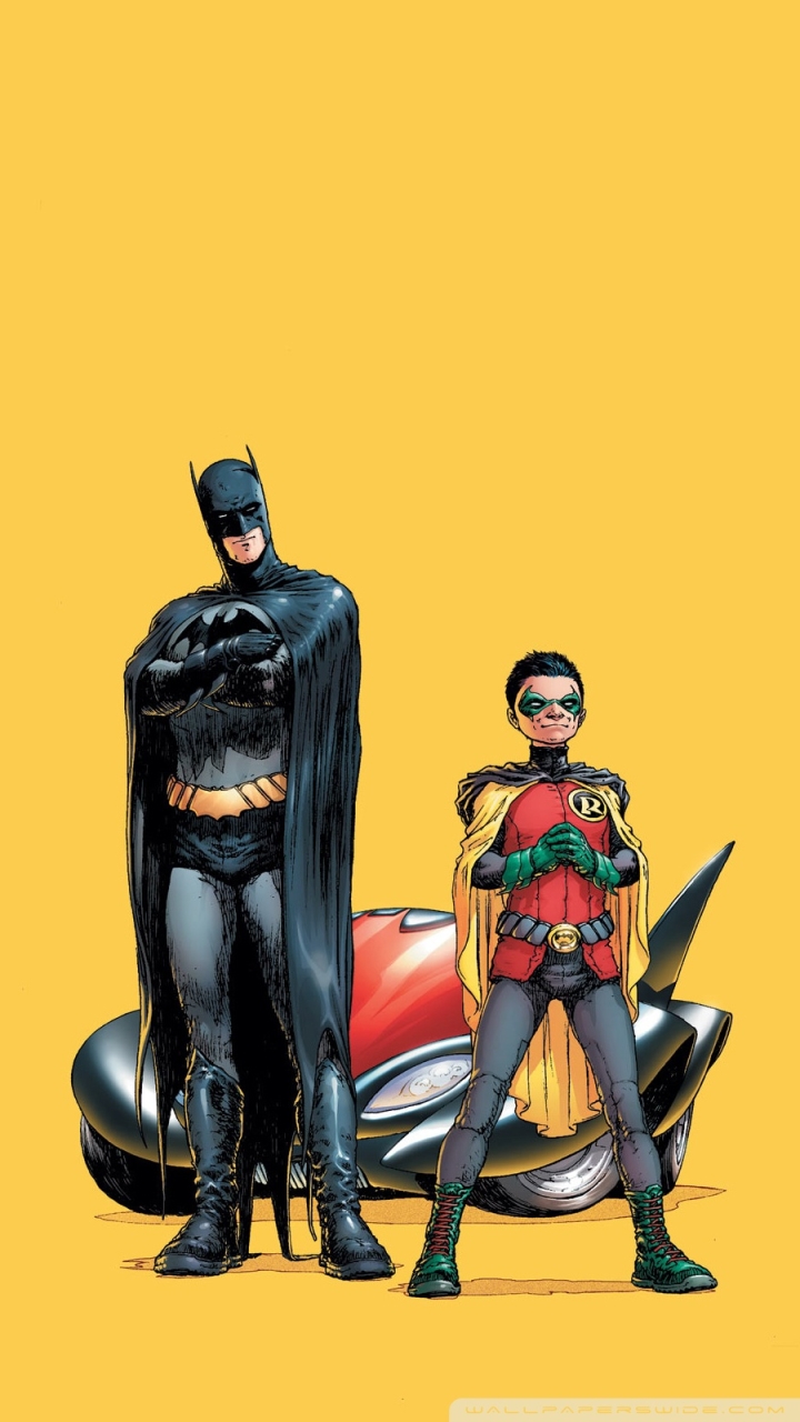 Téléchargez des papiers peints mobile Bande Dessinées, Homme Chauve Souris, Robin (Dc Comics), Batman & Robin gratuitement.