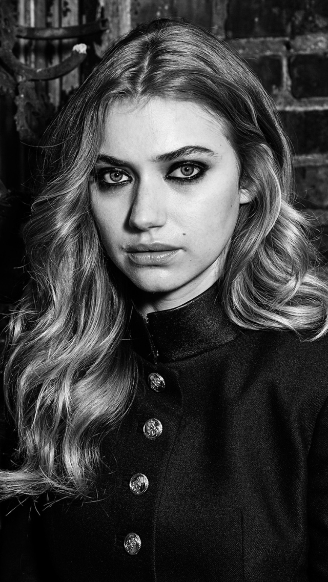 Download mobile wallpaper English, Celebrity, Black & White, Actress, Imogen Poots for free.