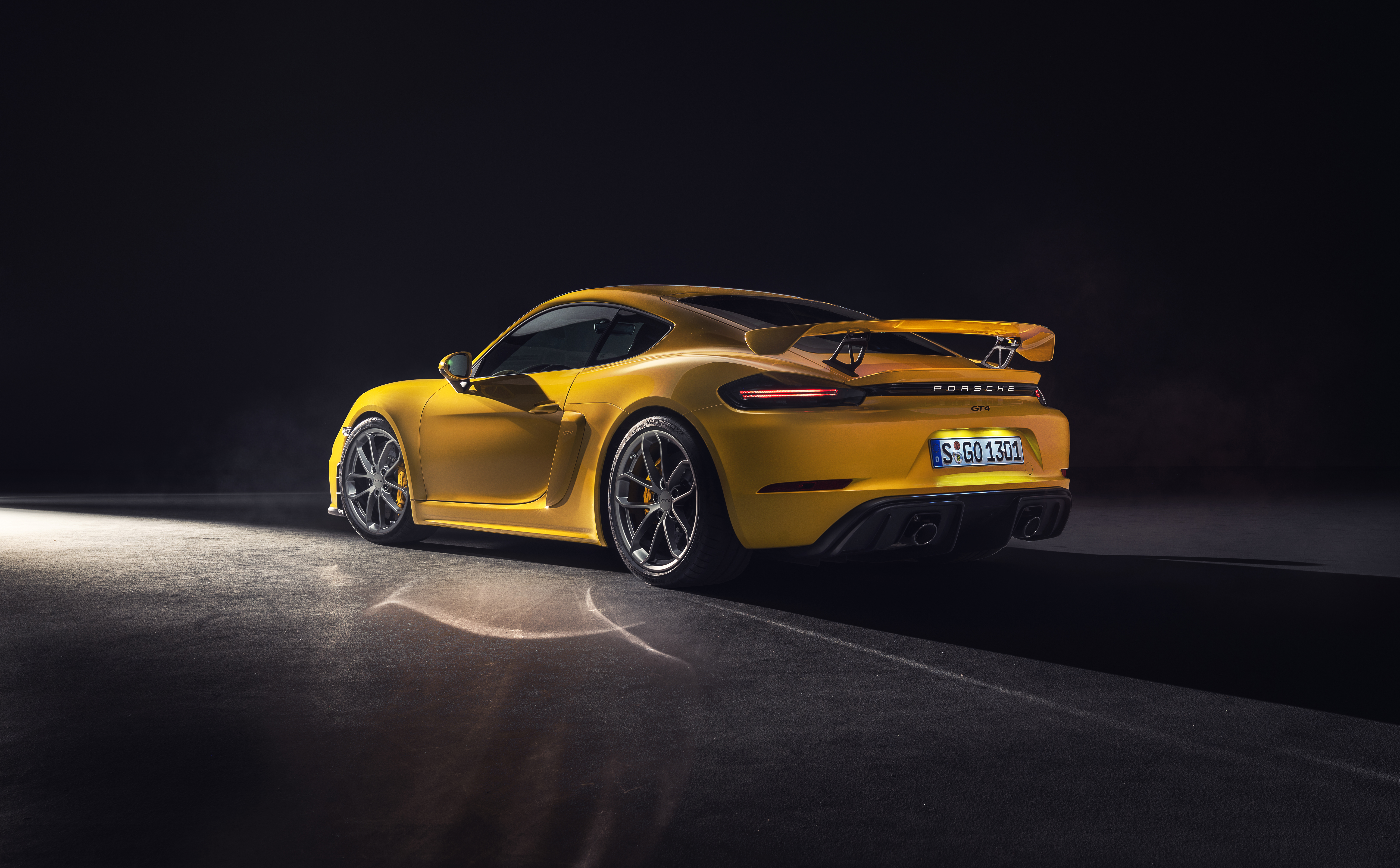 Los mejores fondos de pantalla de Porsche 718 Caimán para la pantalla del teléfono