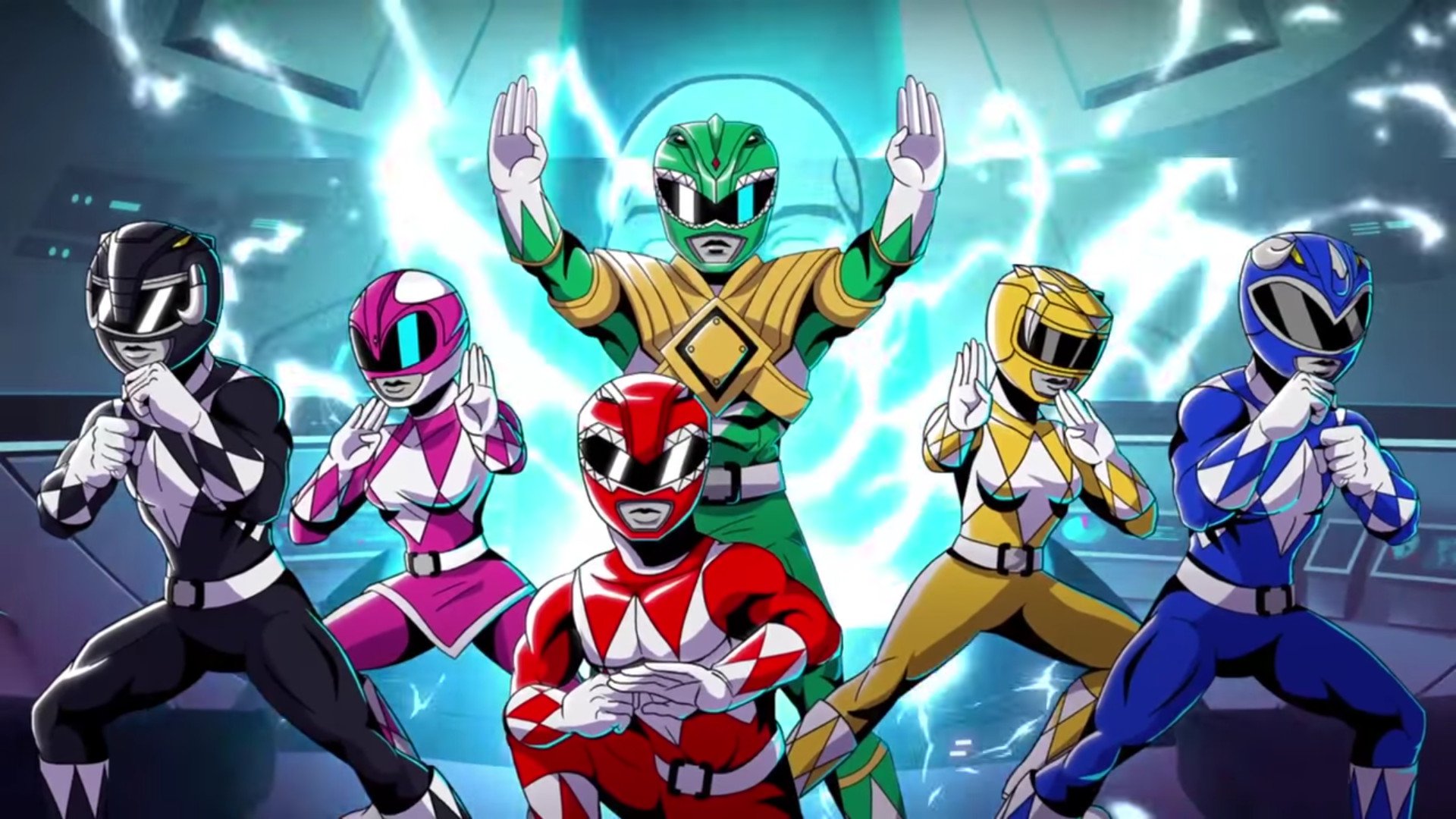 Meilleurs fonds d'écran Mighty Morphin Power Rangers : Méga Bataille pour l'écran du téléphone