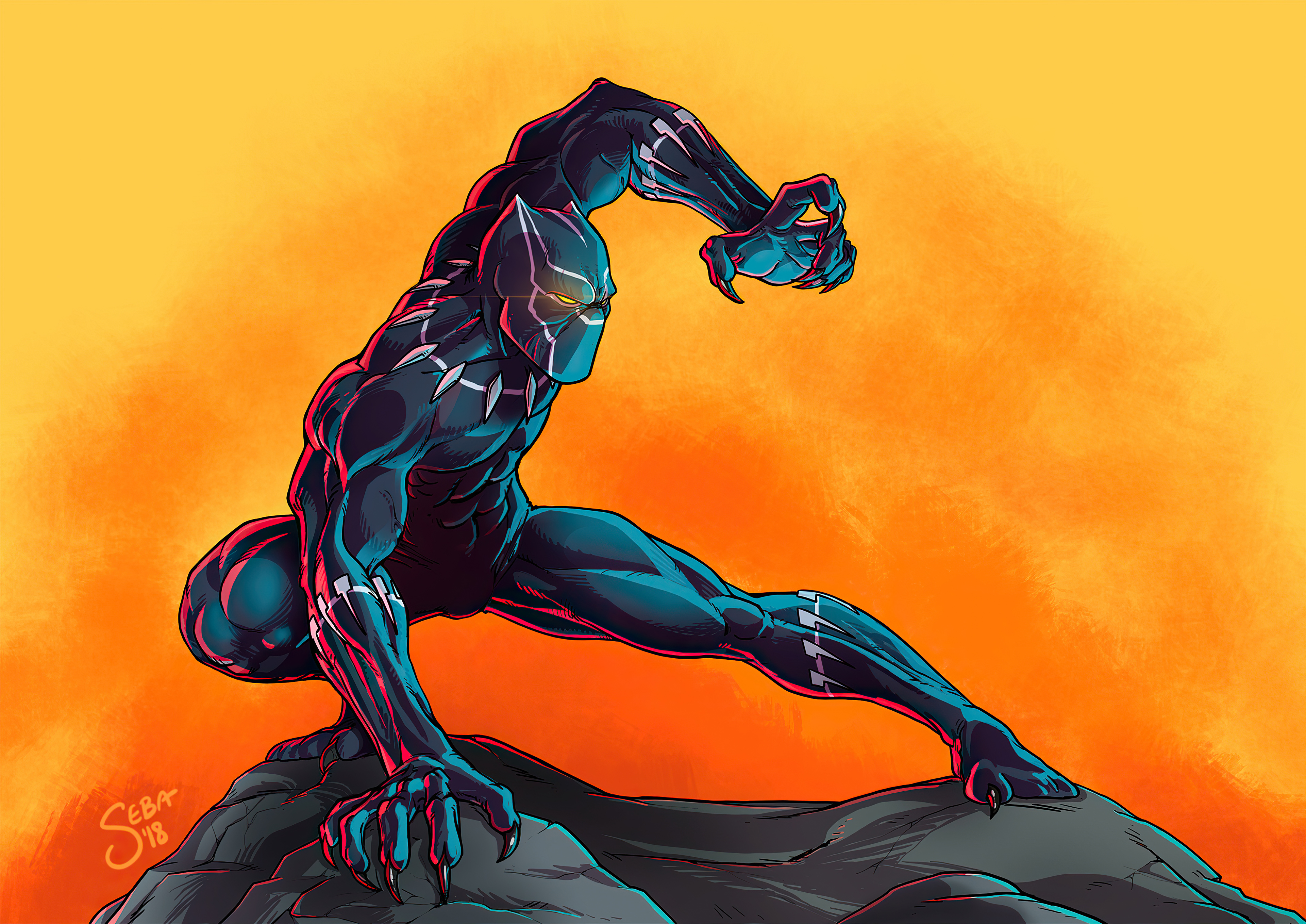 Téléchargez gratuitement l'image Bande Dessinées, Panthère Noire (Marvel Comics), Black Panther sur le bureau de votre PC