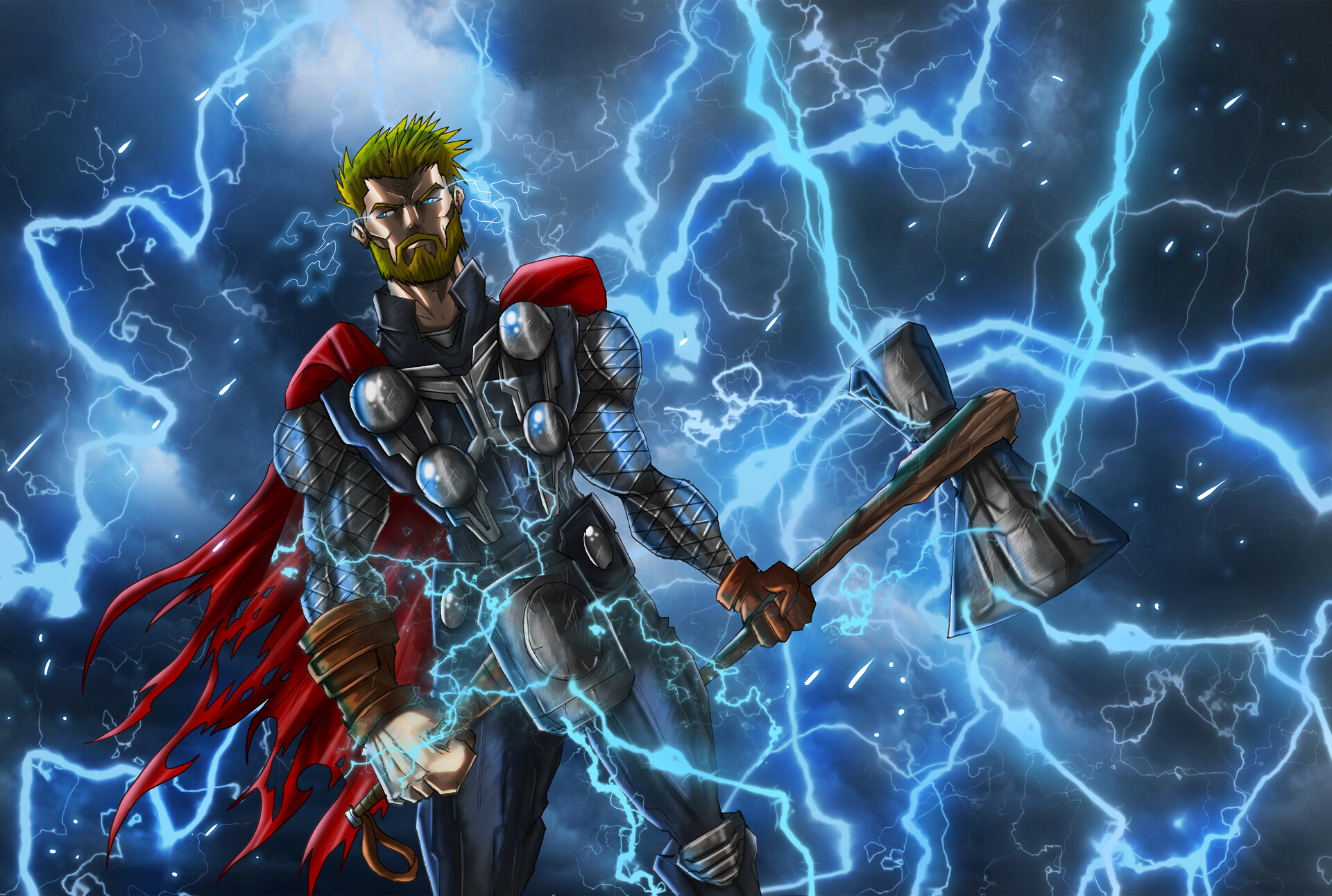 Laden Sie das Comics, Thor-Bild kostenlos auf Ihren PC-Desktop herunter