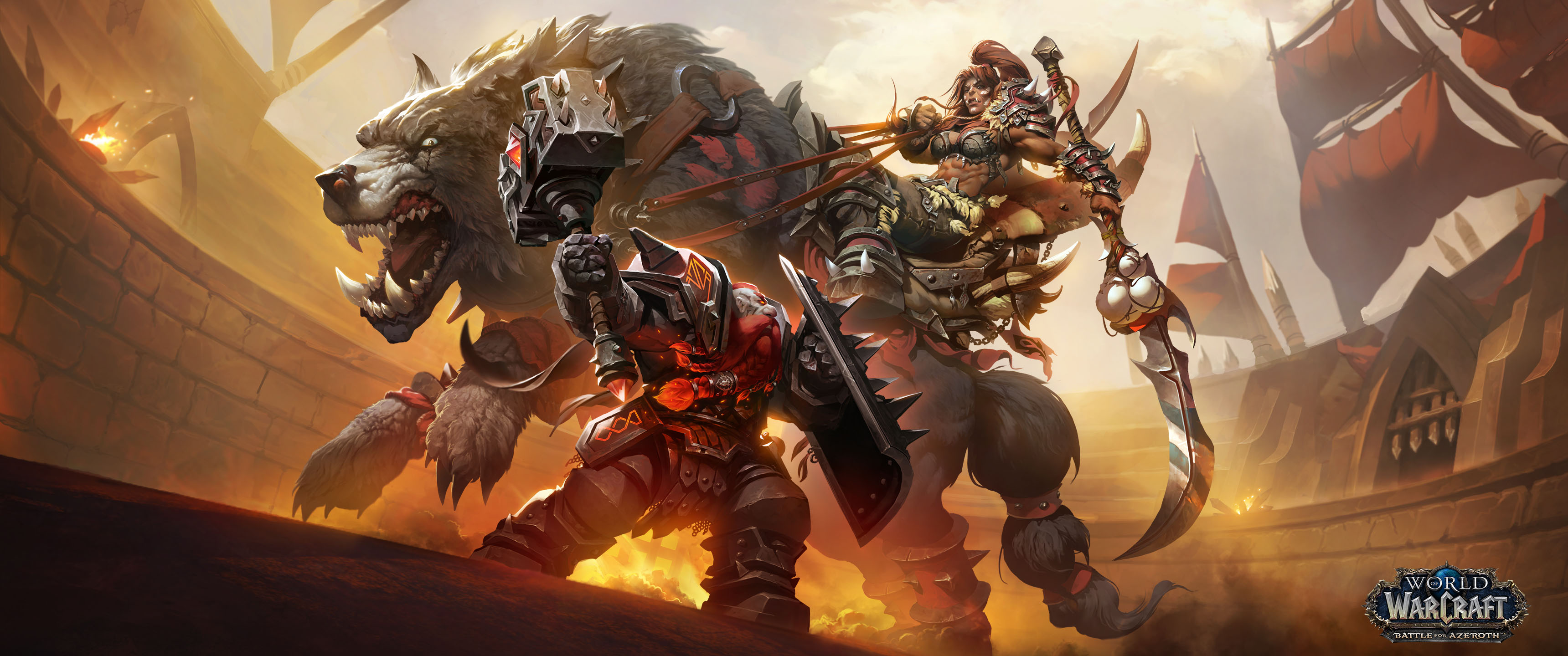 Завантажити шпалери безкоштовно Відеогра, Світ Військового Мистецтва, World Of Warcraft: Битва За Азерот картинка на робочий стіл ПК