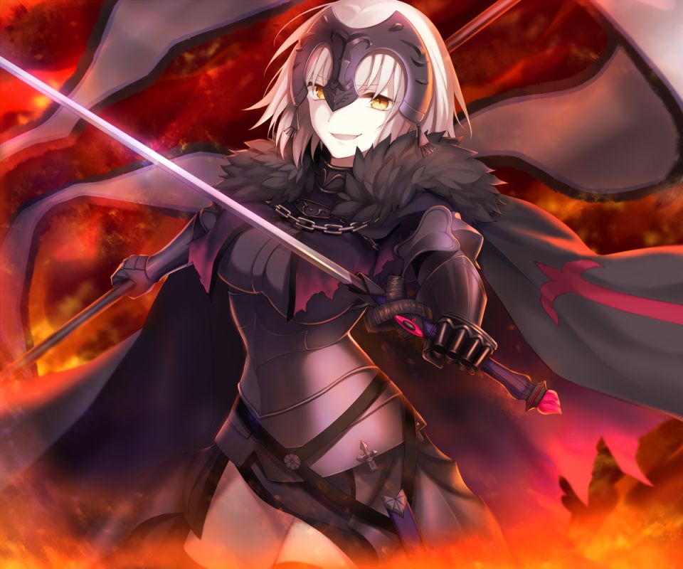 Download mobile wallpaper Anime, Fate/grand Order, Jeanne D'arc Alter, Ruler (Fate/apocrypha), Avenger (Fate/grand Order), Fate Series for free.