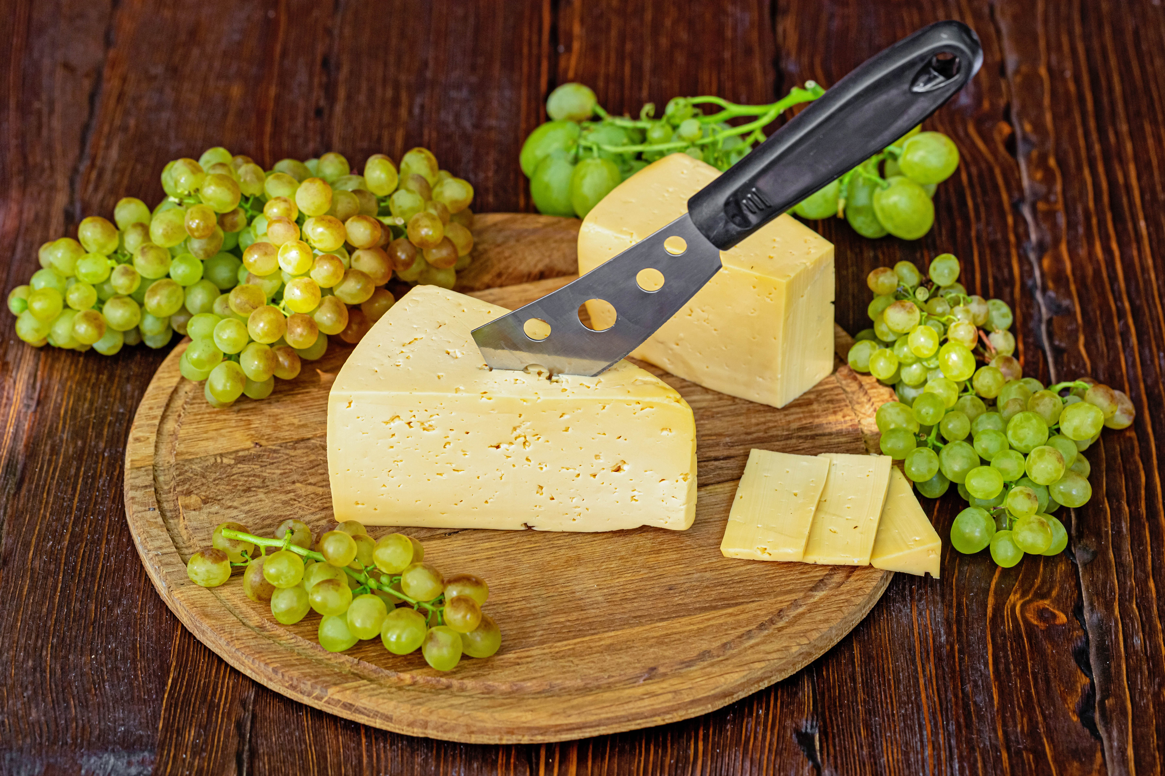 Free download wallpaper Food, Cheese, Grapes, Still Life on your PC desktop